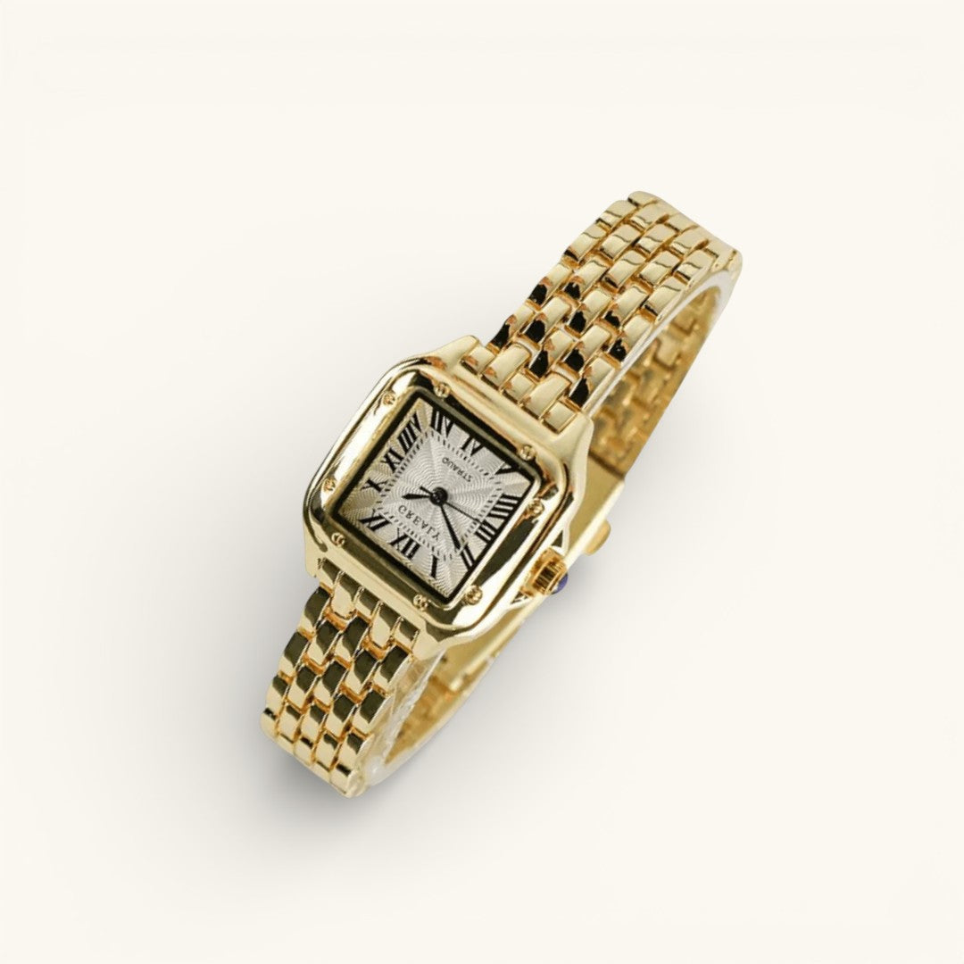 Elegante Uhr-Maison Doré