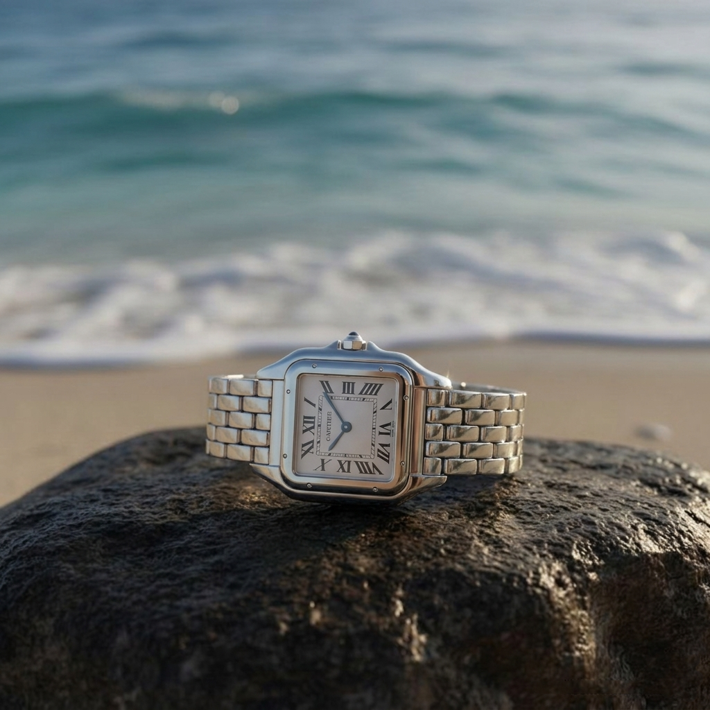 Elegante Uhr-Maison Doré