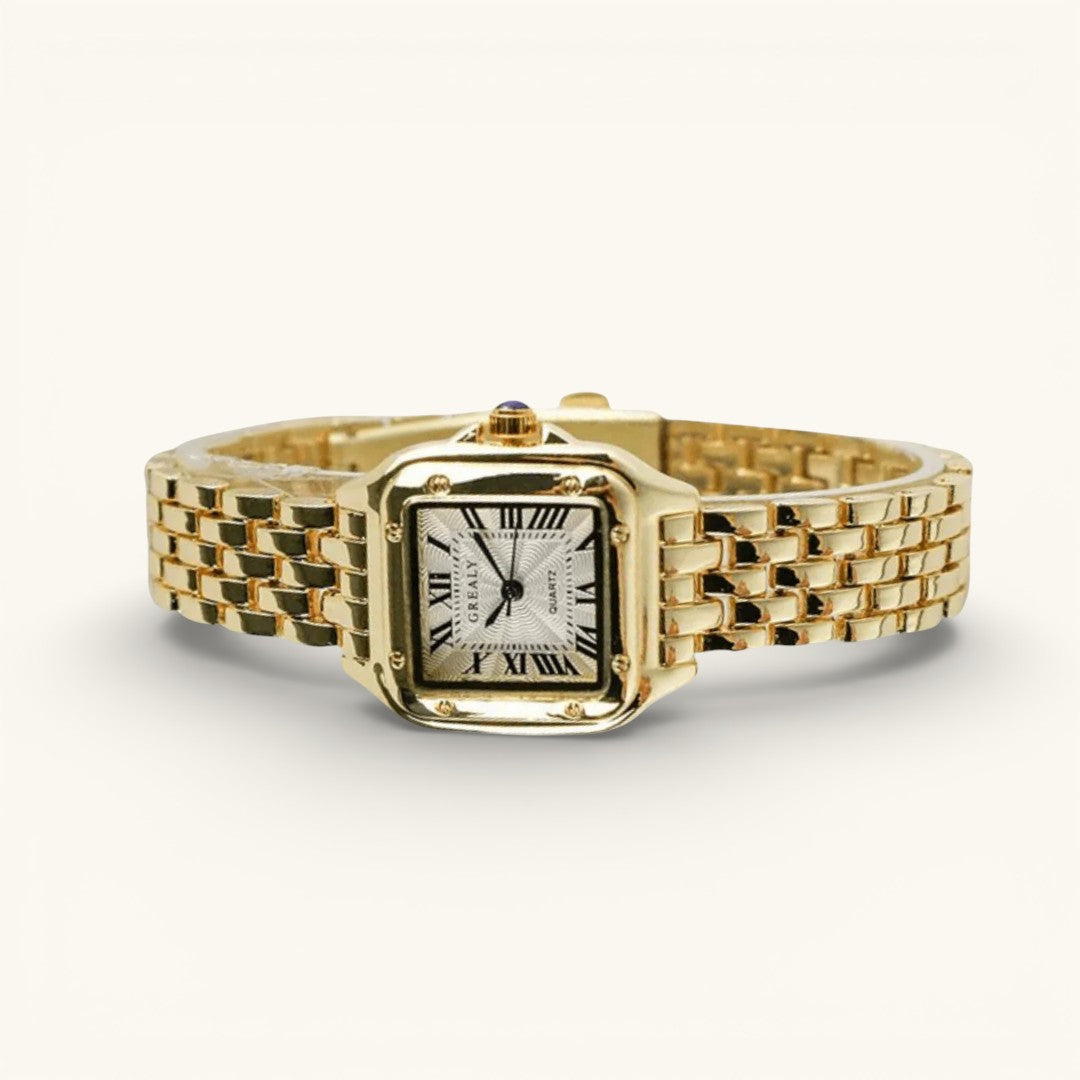 Elegante Uhr-Maison Doré