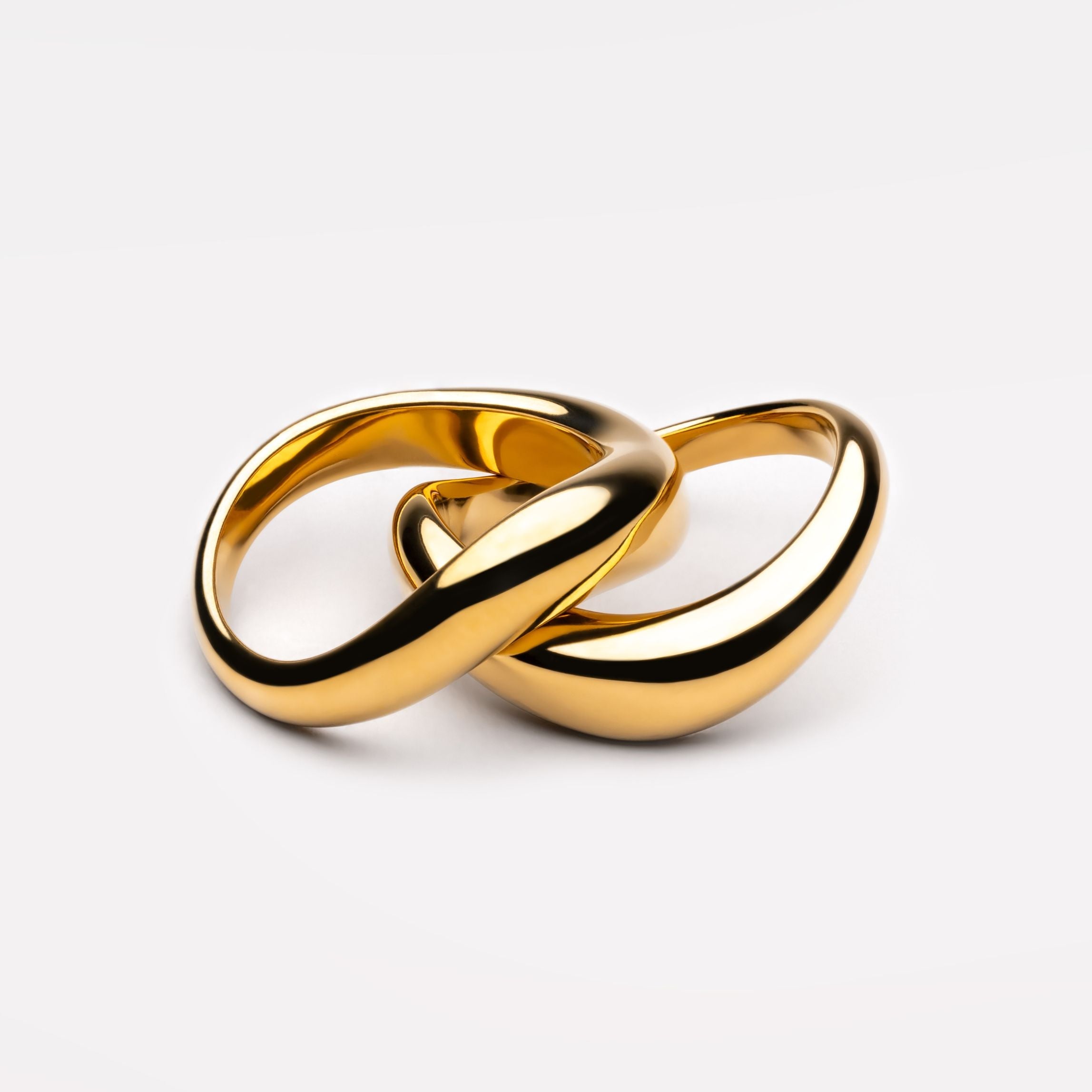 "Double Trouble" Ring Set-Maison Doré