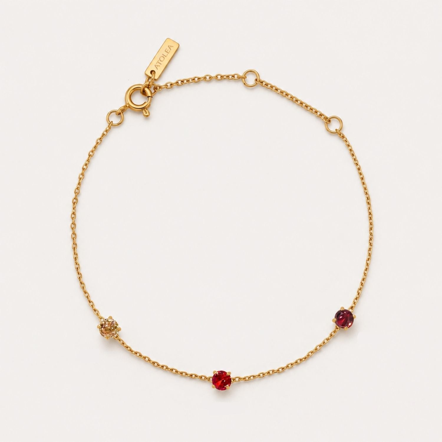 Personalisierbares Geburtsstein-Armband-Maison Doré