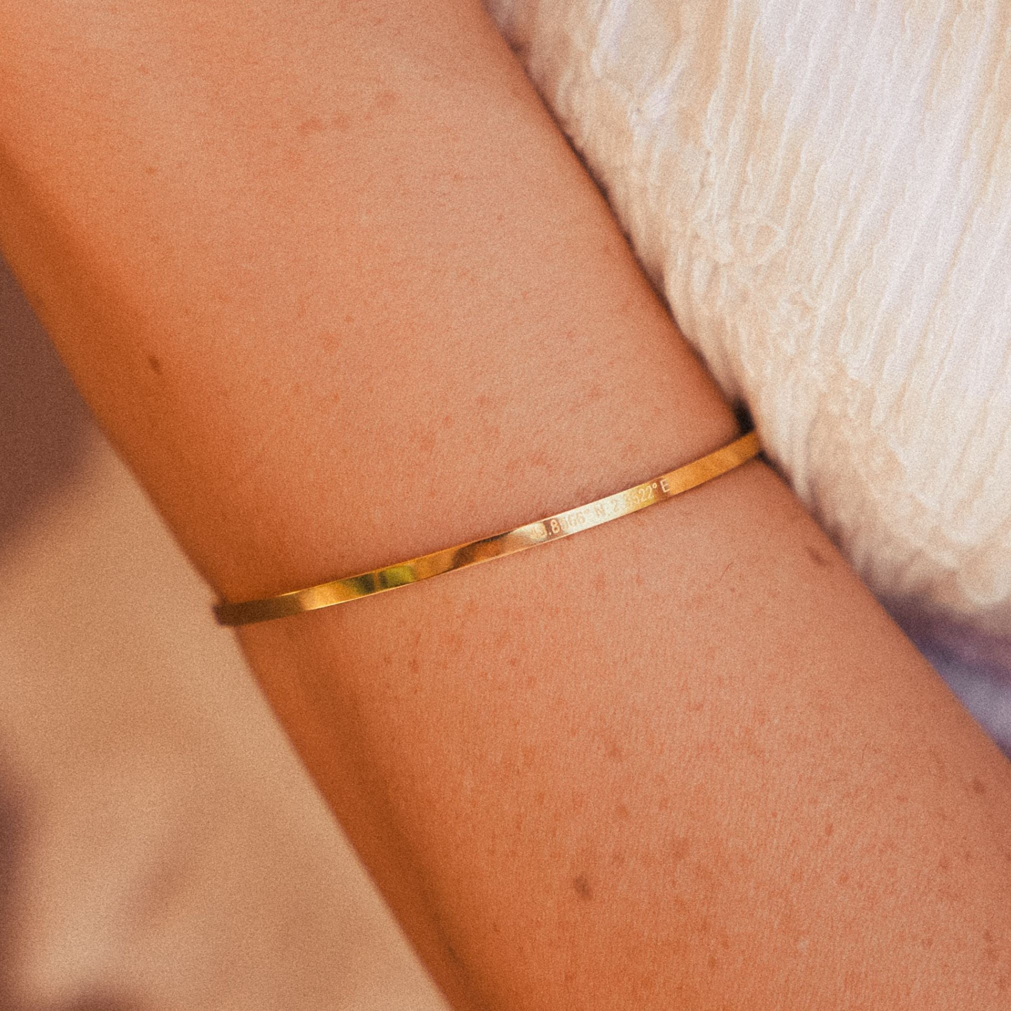 Gravierbares Armband-Maison Doré