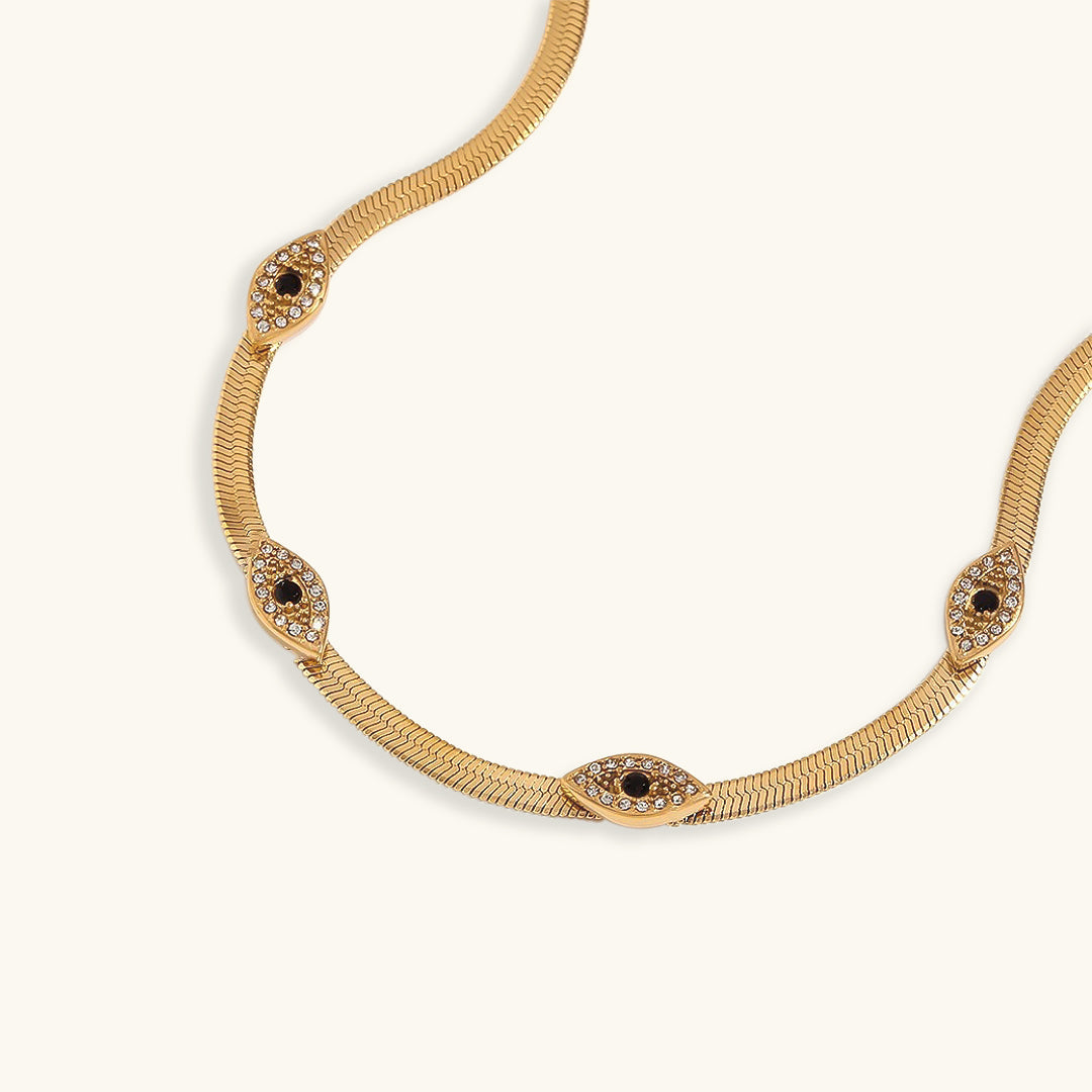 Faunne Gold Necklace-Maison Doré