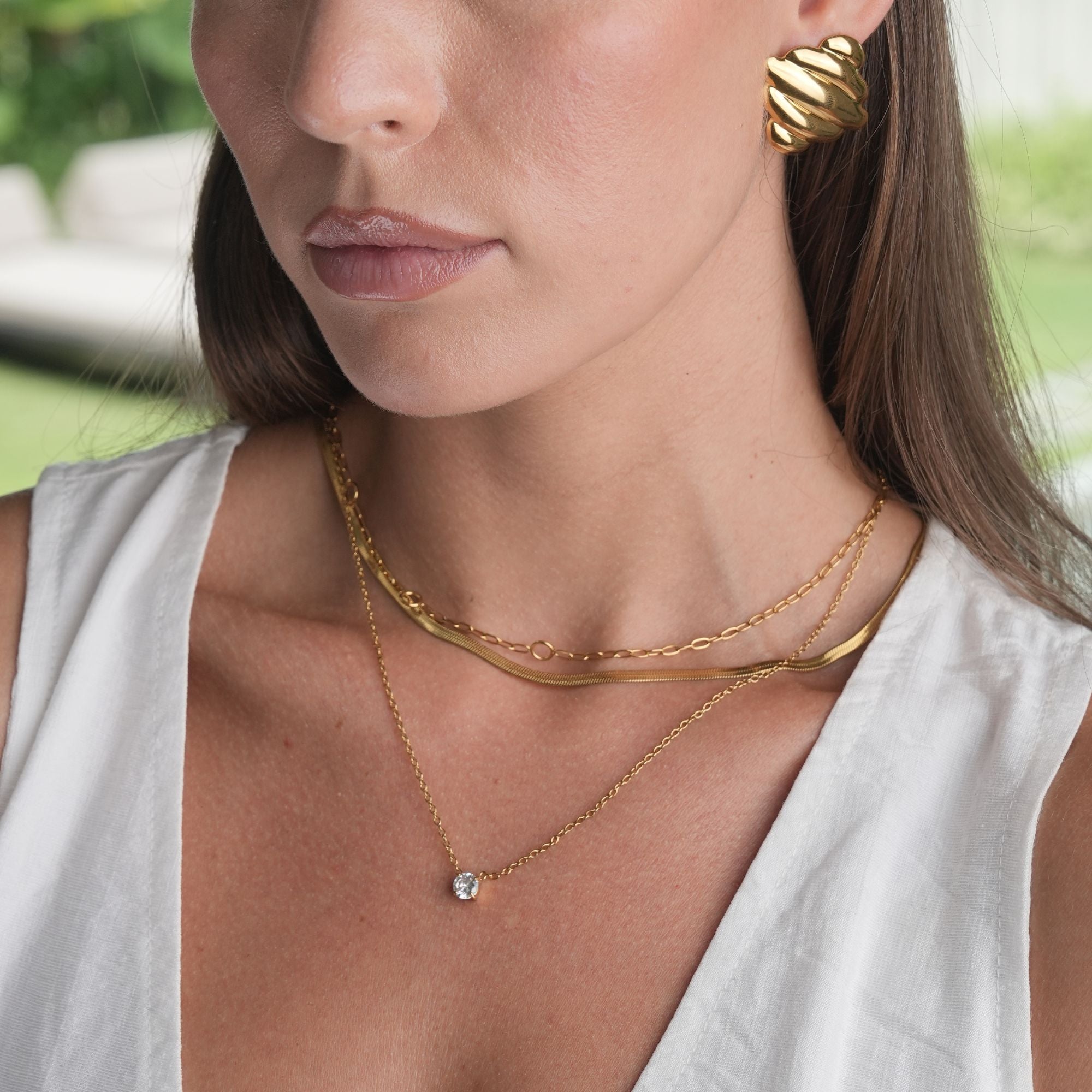 Khloe geschichtete Kette-Maison Doré