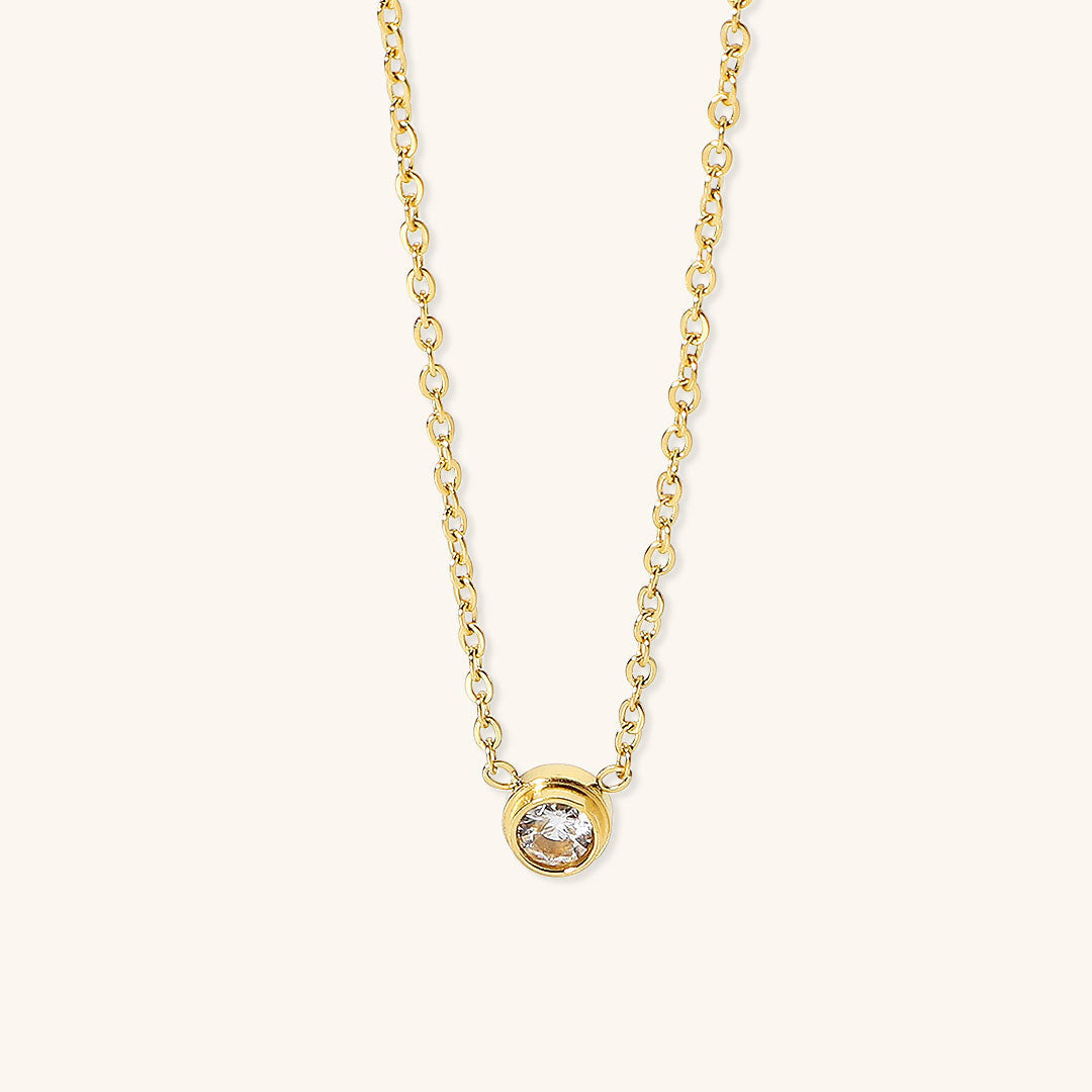 Kira Gold Necklace-Maison Doré