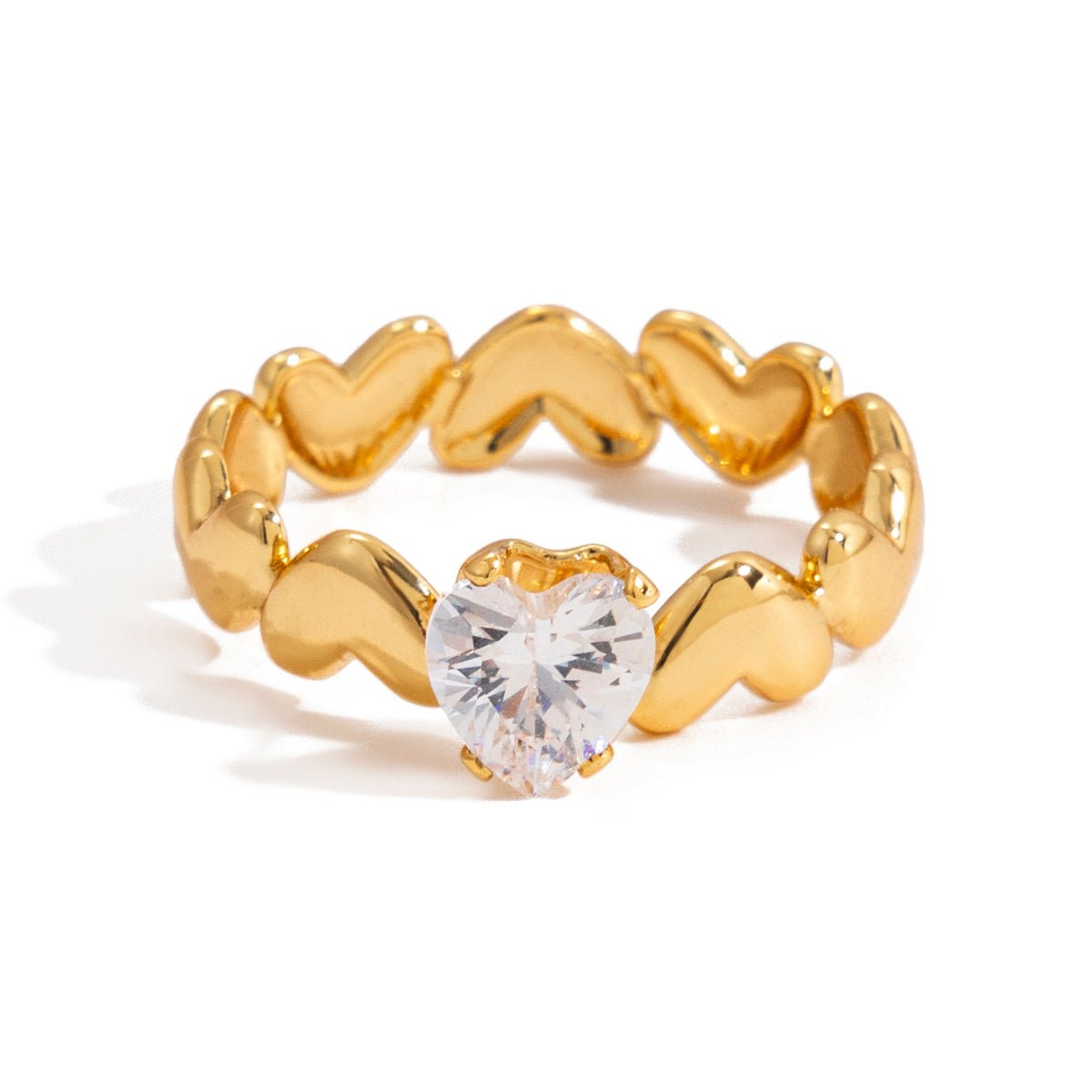 Celestijnse Herzring | 18K Gold-Maison Doré