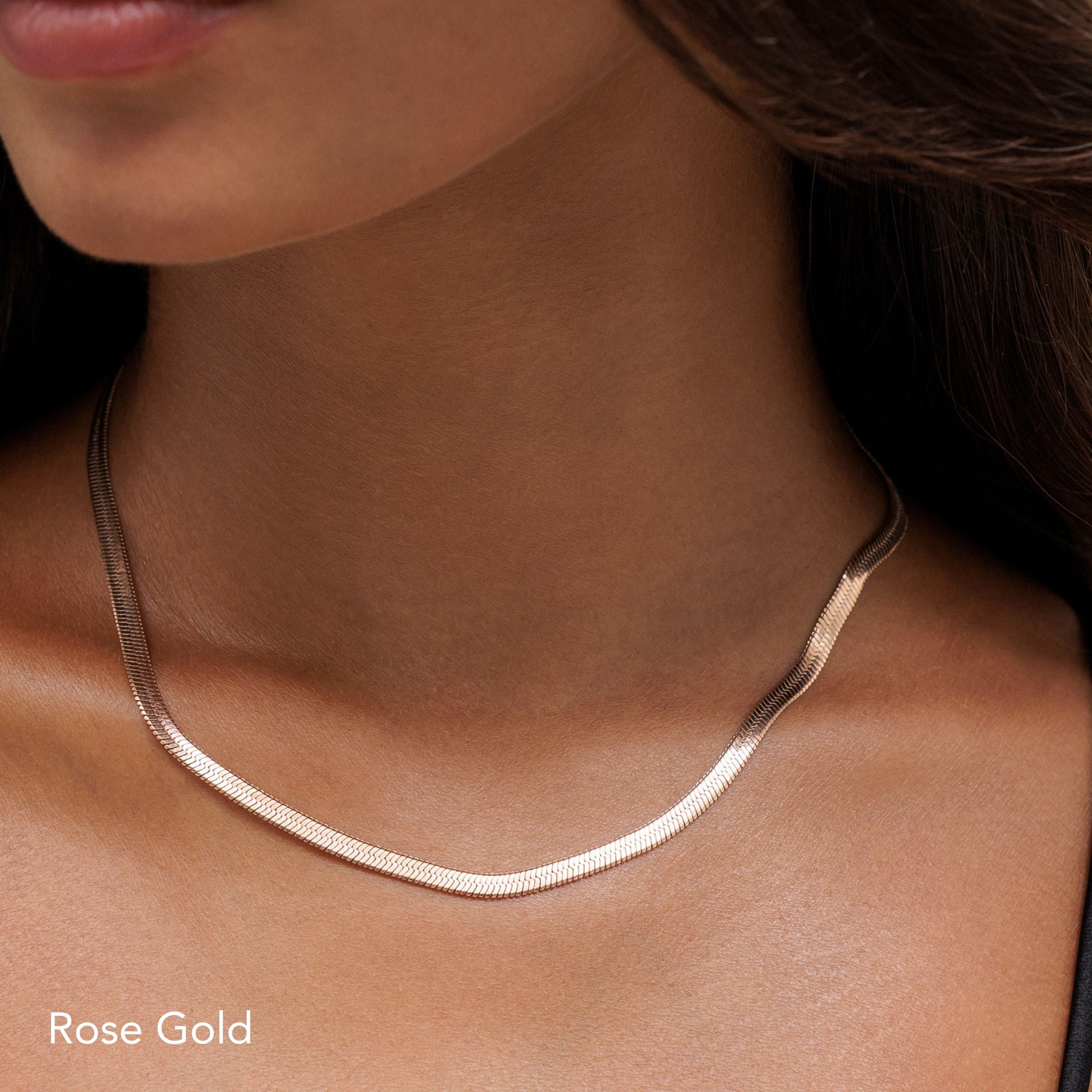 "Kauai" Fischgrät-Choker-Maison Doré