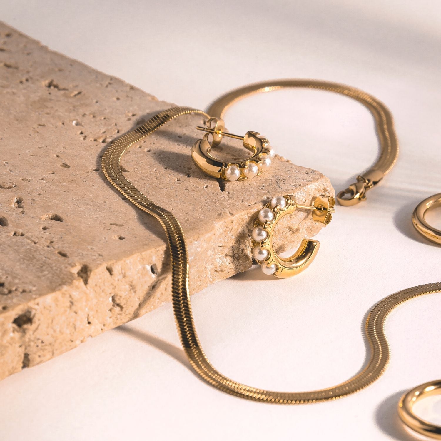 "Kauai" Fischgrät-Choker-Maison Doré