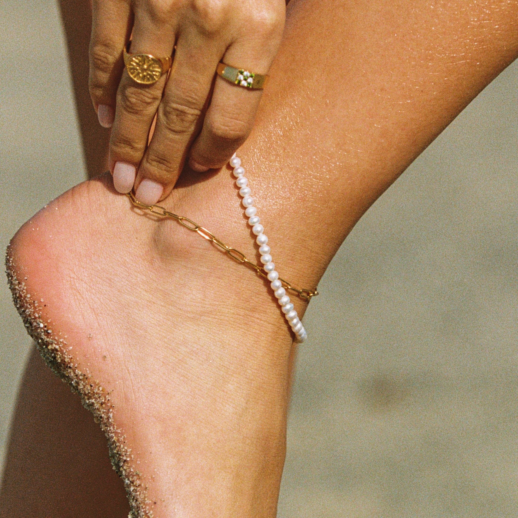 "La Plage" Doppel Fußkette-Maison Doré