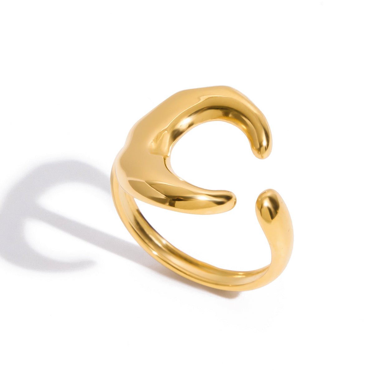 Rubini Maan Ring | 18K Gold-Maison Doré