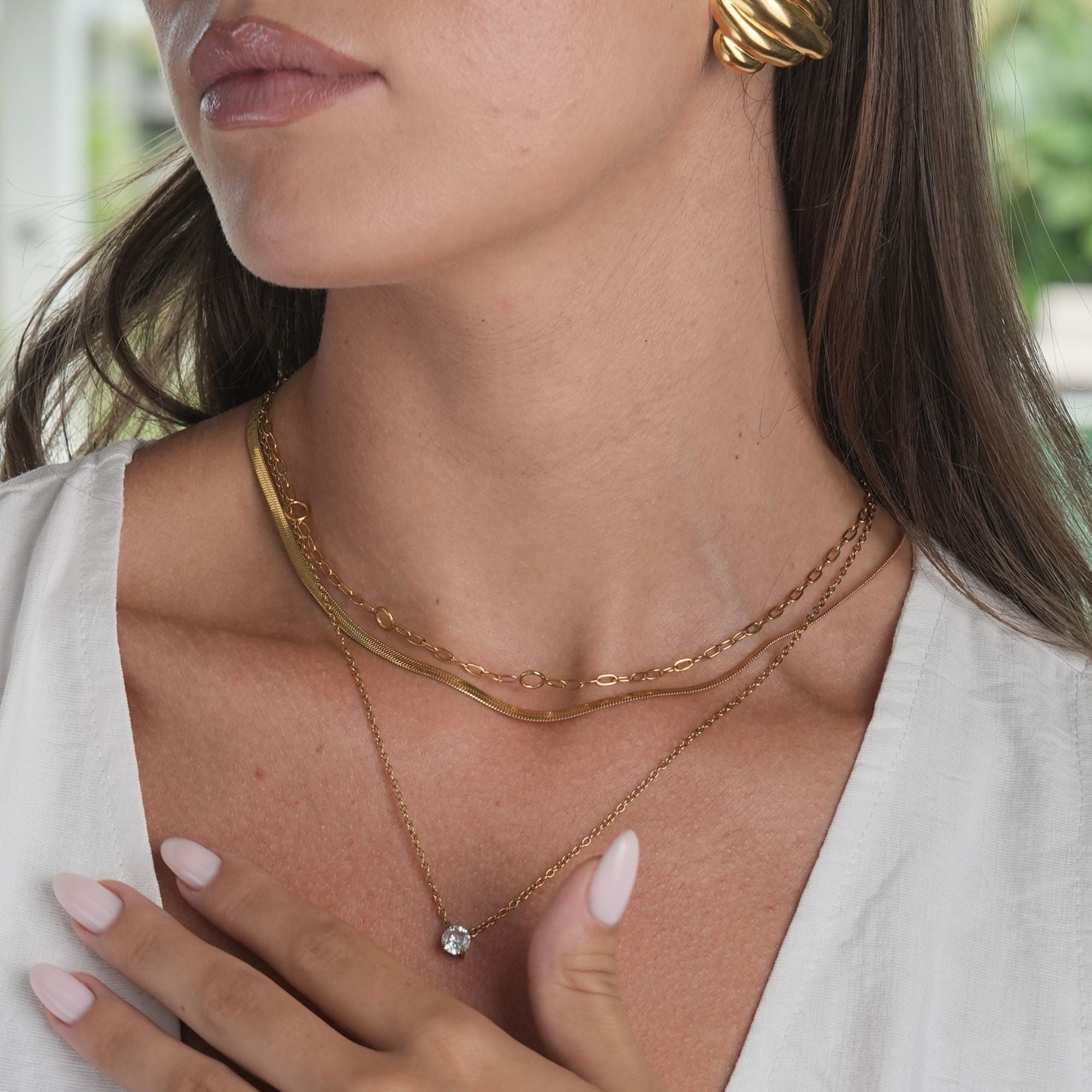 Khloe geschichtete Kette