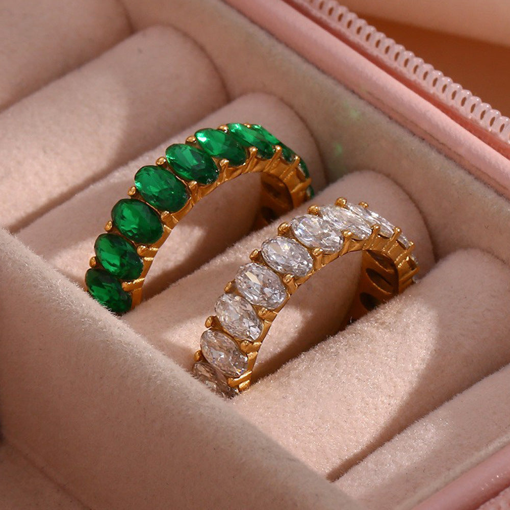Antoinette Diamant-Simulant Goldring