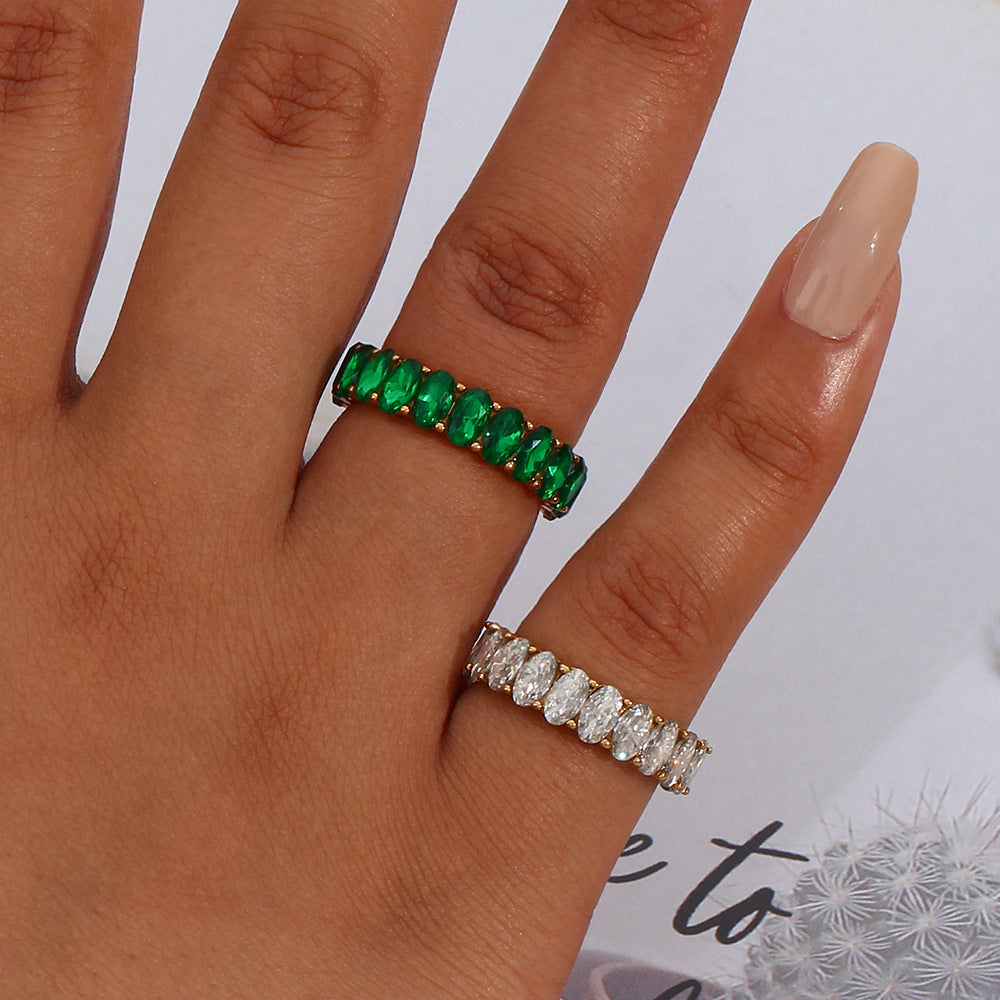 Antoinette Diamant-Simulant Goldring