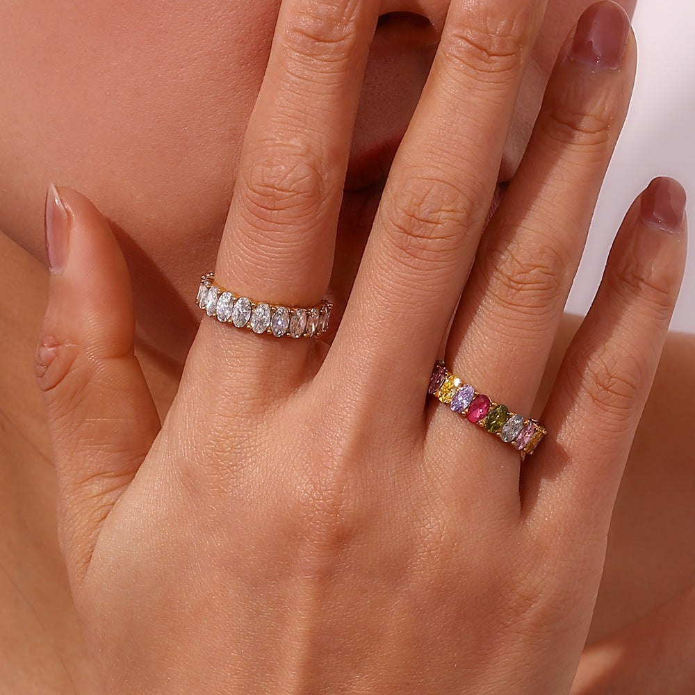 Antoinette Diamant-Simulant Goldring