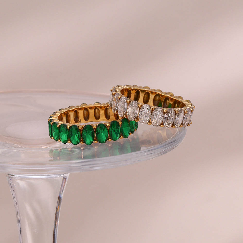Antoinette Diamant-Simulant Goldring