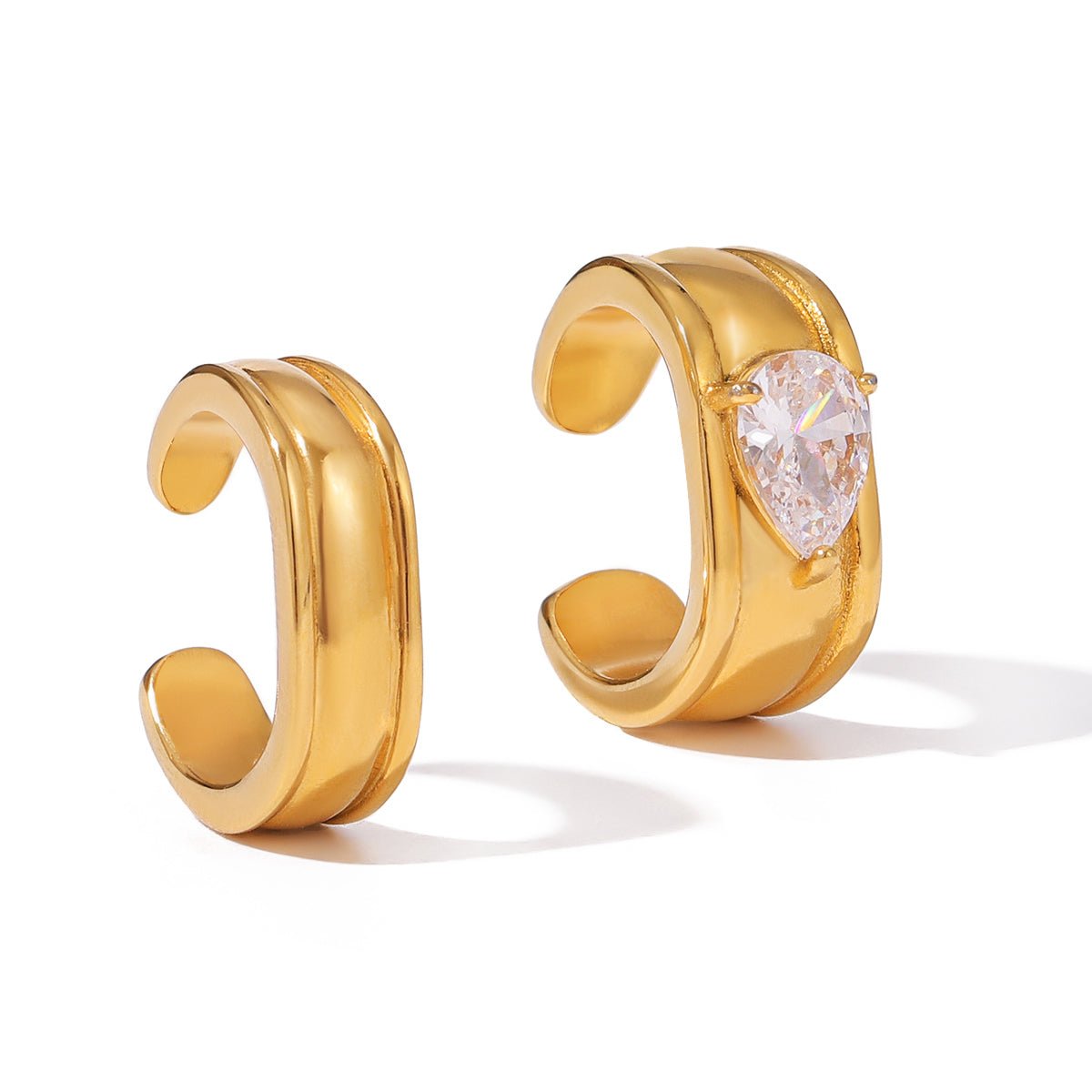 Natalia Ohrwärmer 18K Gold-Maison Doré