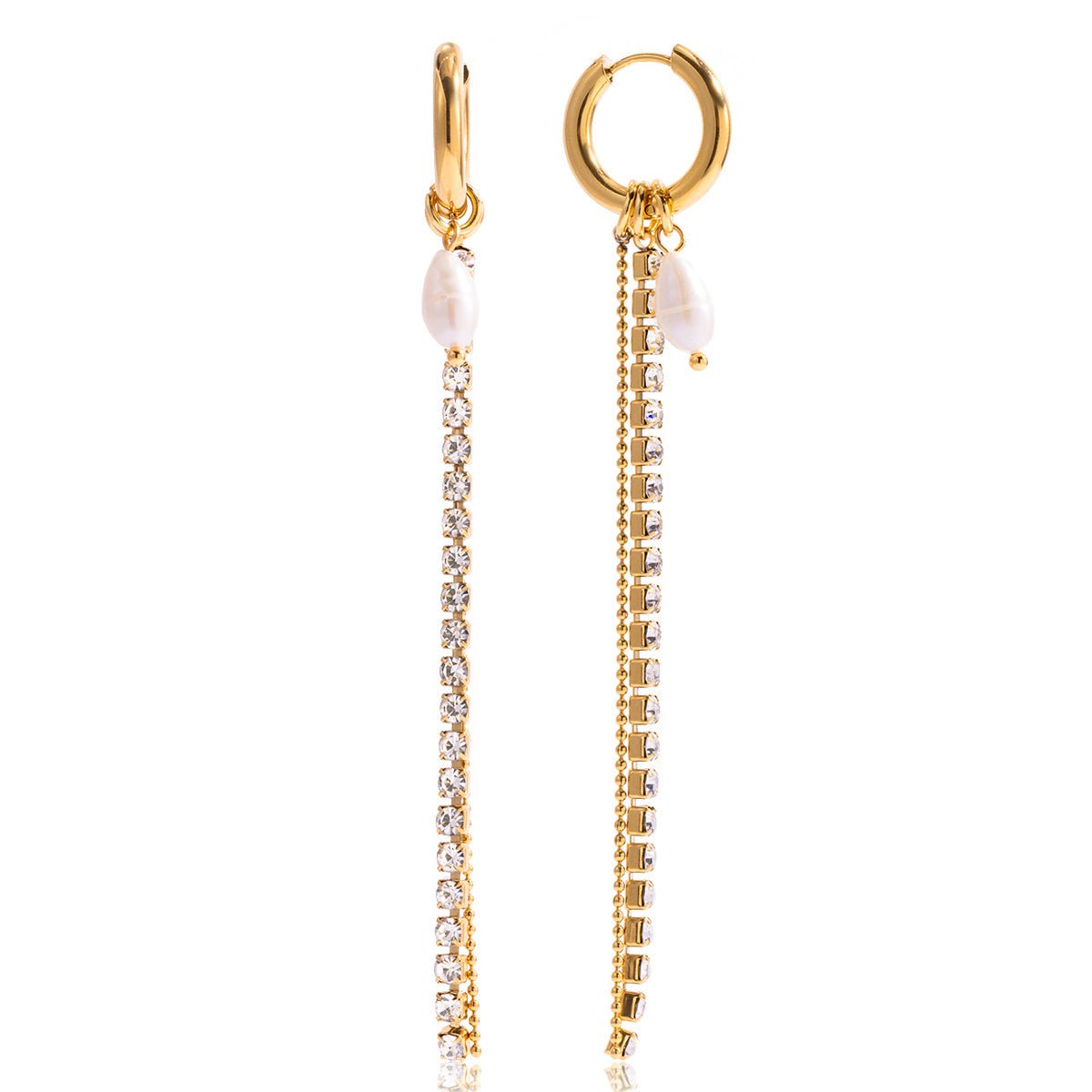 Mirabel Hängende Ohrringe | 18K Gold-Maison Doré