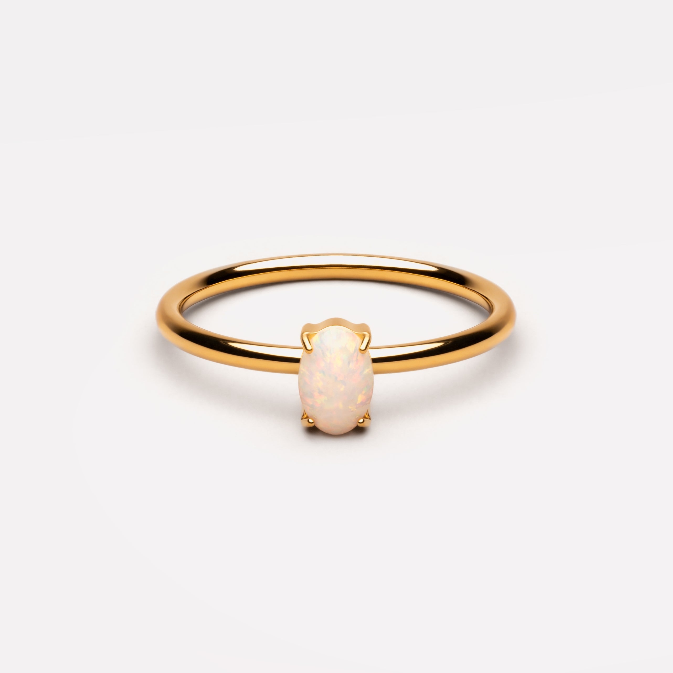 Ovaler Opalring-Maison Doré
