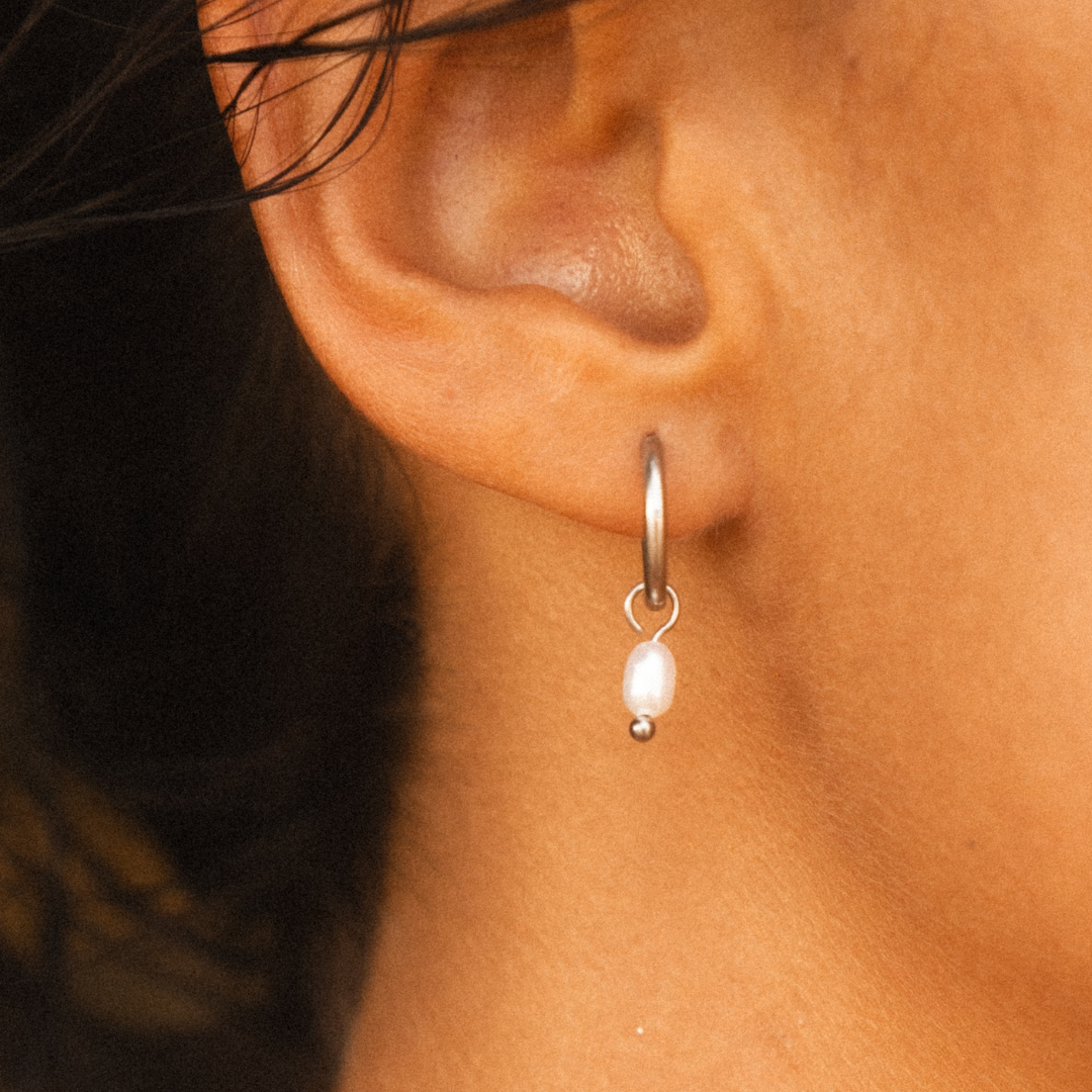 Perlen Huggie Hoops-Maison Doré