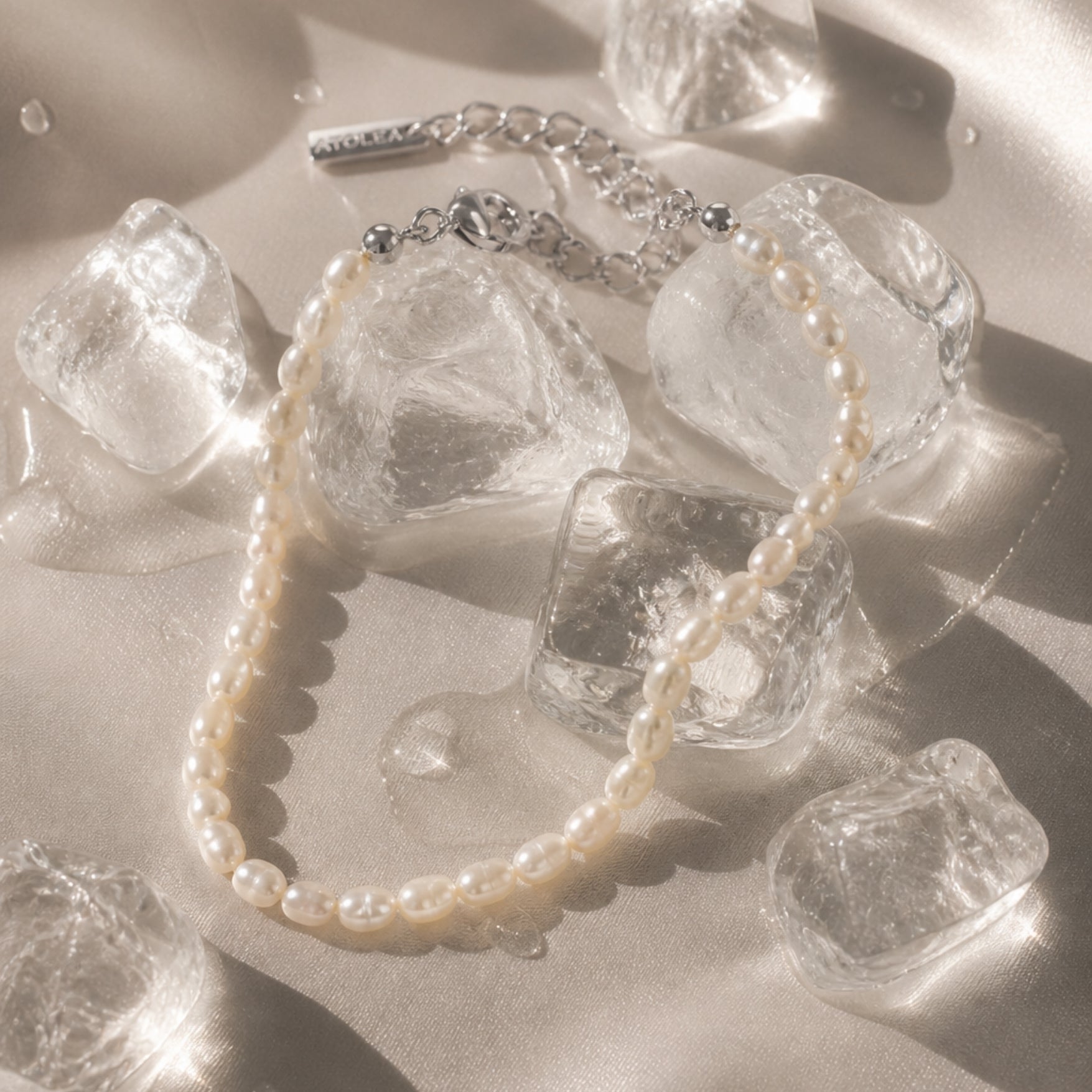 Süßwasserperlenarmband-Maison Doré