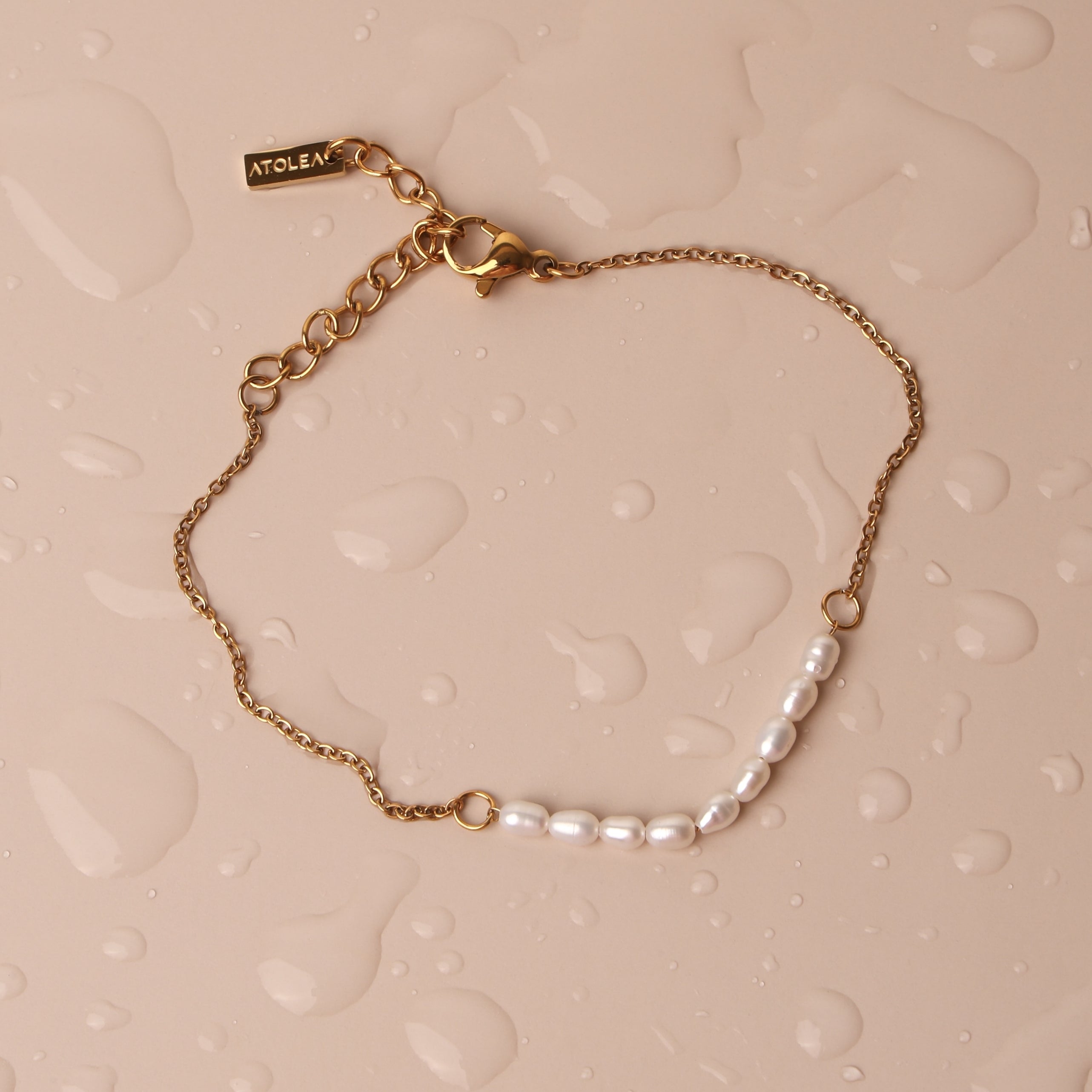 Mini Süßwasserperlenarmband-Maison Doré