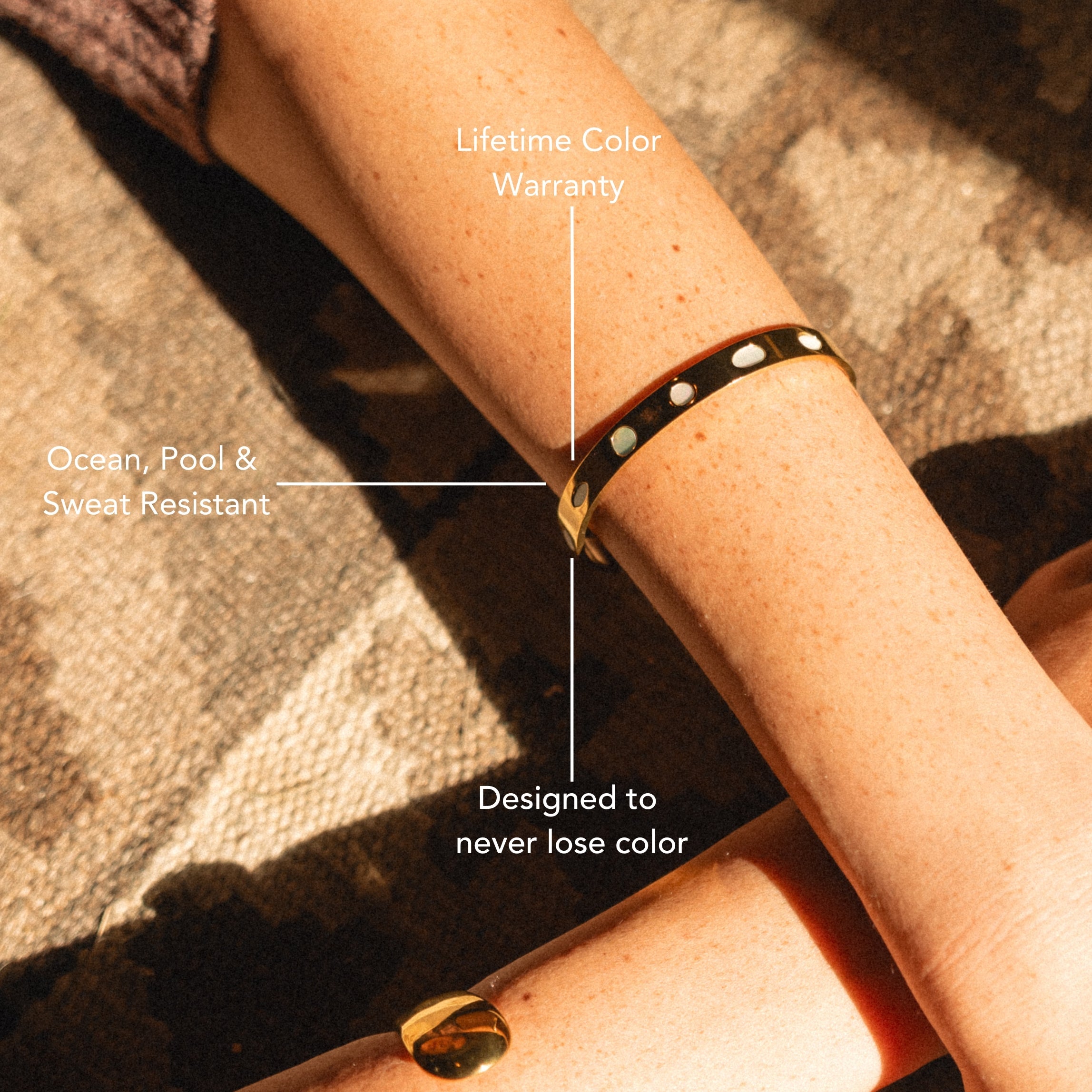 Perlmuttschmuckarmband-Maison Doré