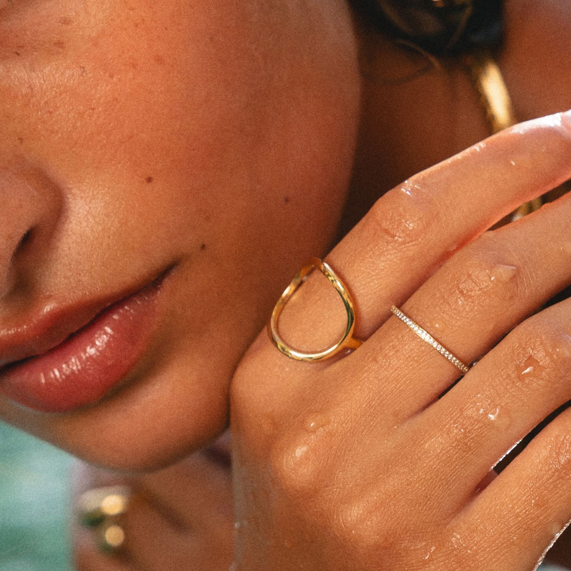 Glimmer Ring-Maison Doré