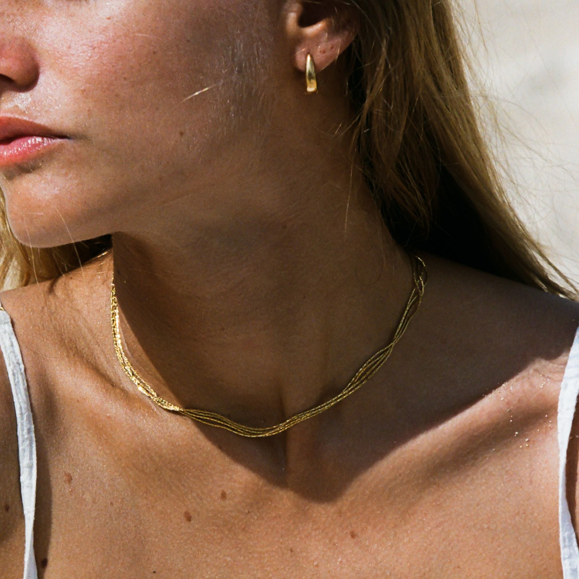 "Riviera" Geschichteter Choker-Maison Doré