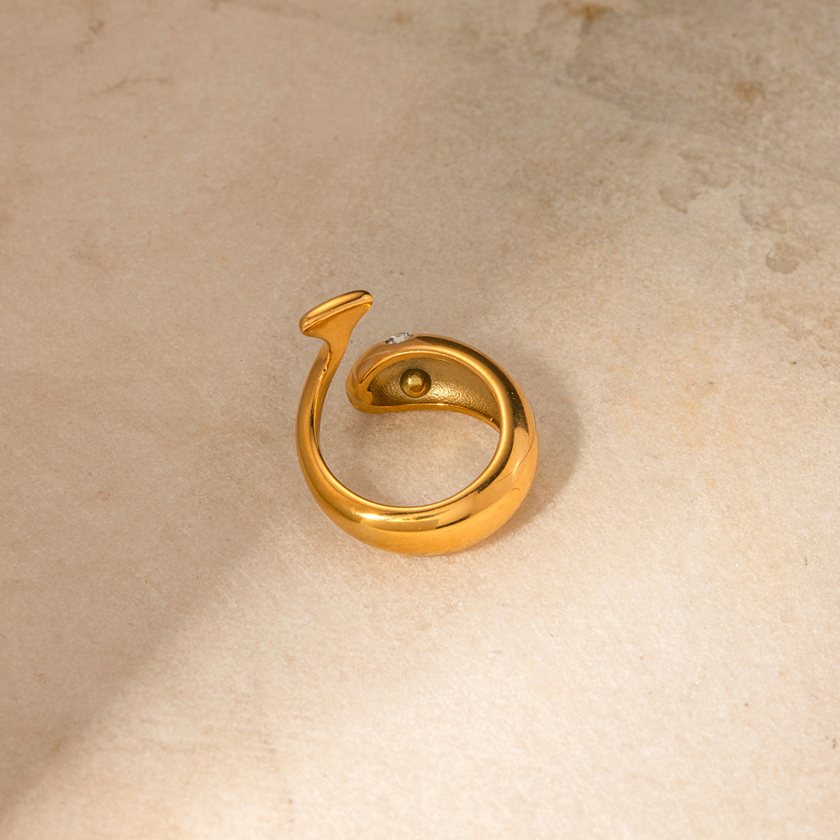 Etta Gold Schlangenring-Maison Doré