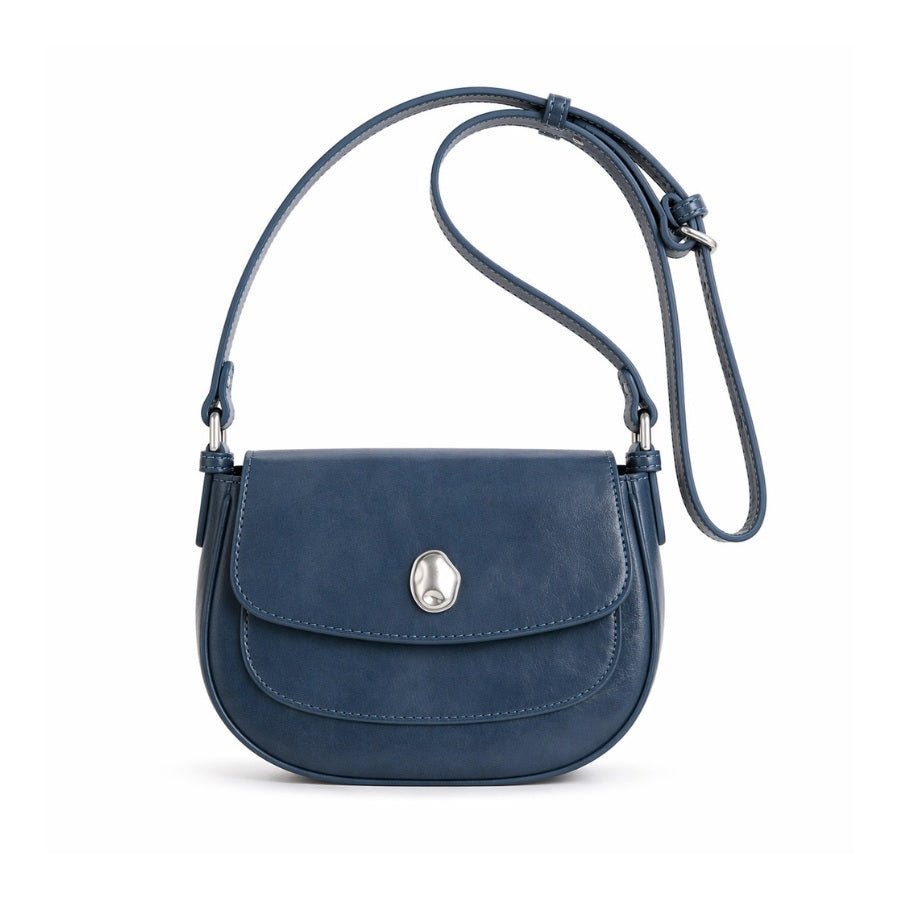 Rhea Schultertasche Blau-Maison Doré