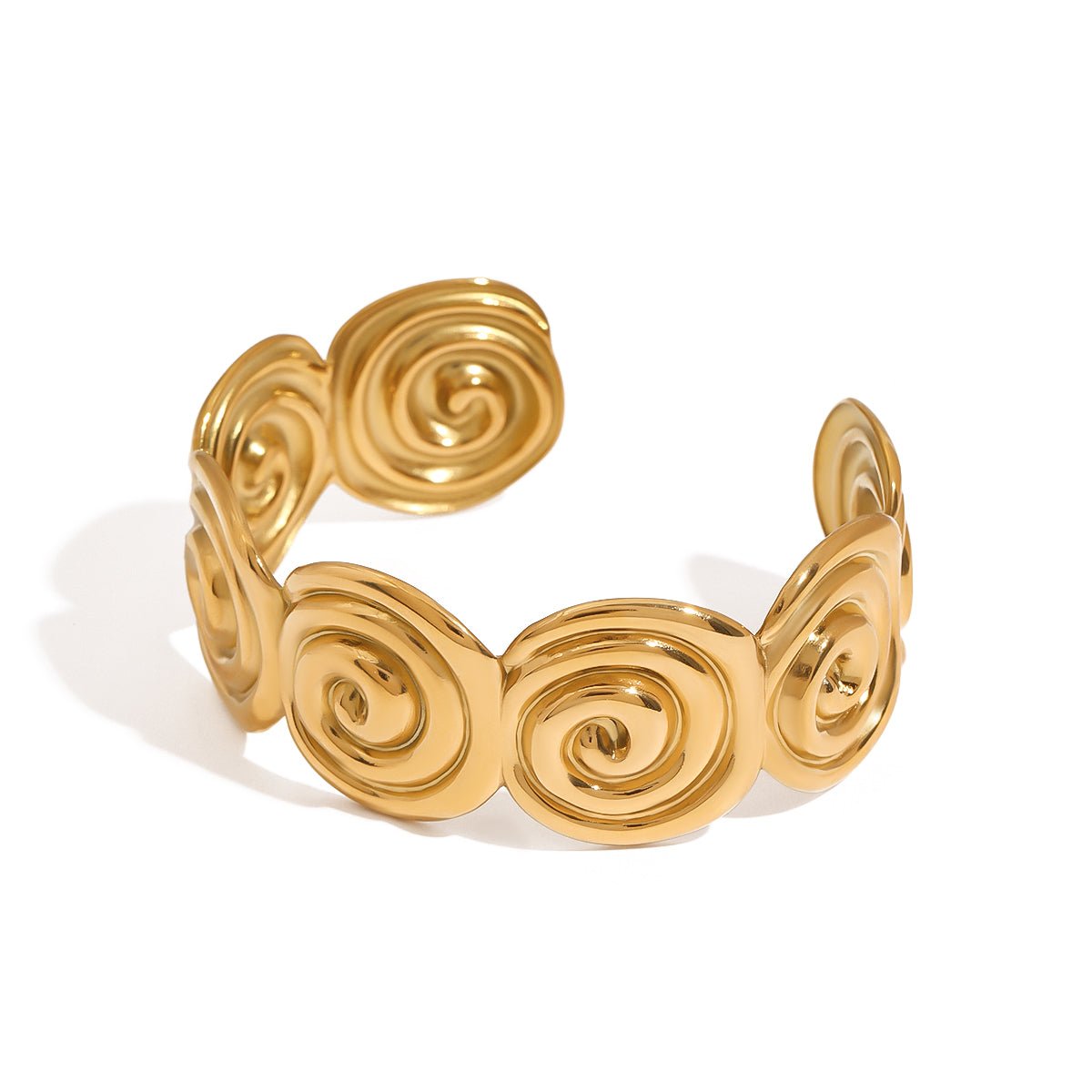 Serene Spiralarmband 18K Gold-Maison Doré