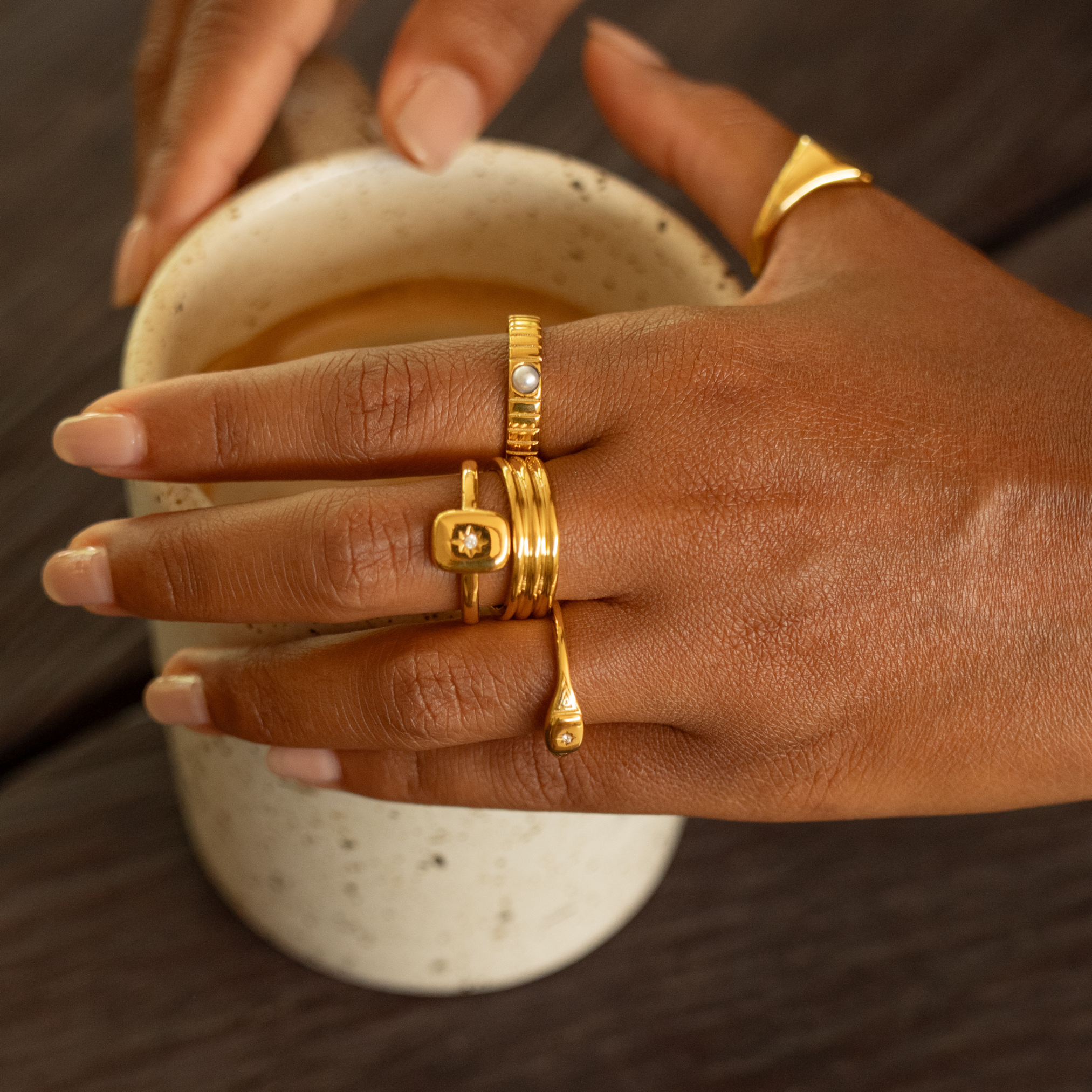 Starlight Ring-Maison Doré