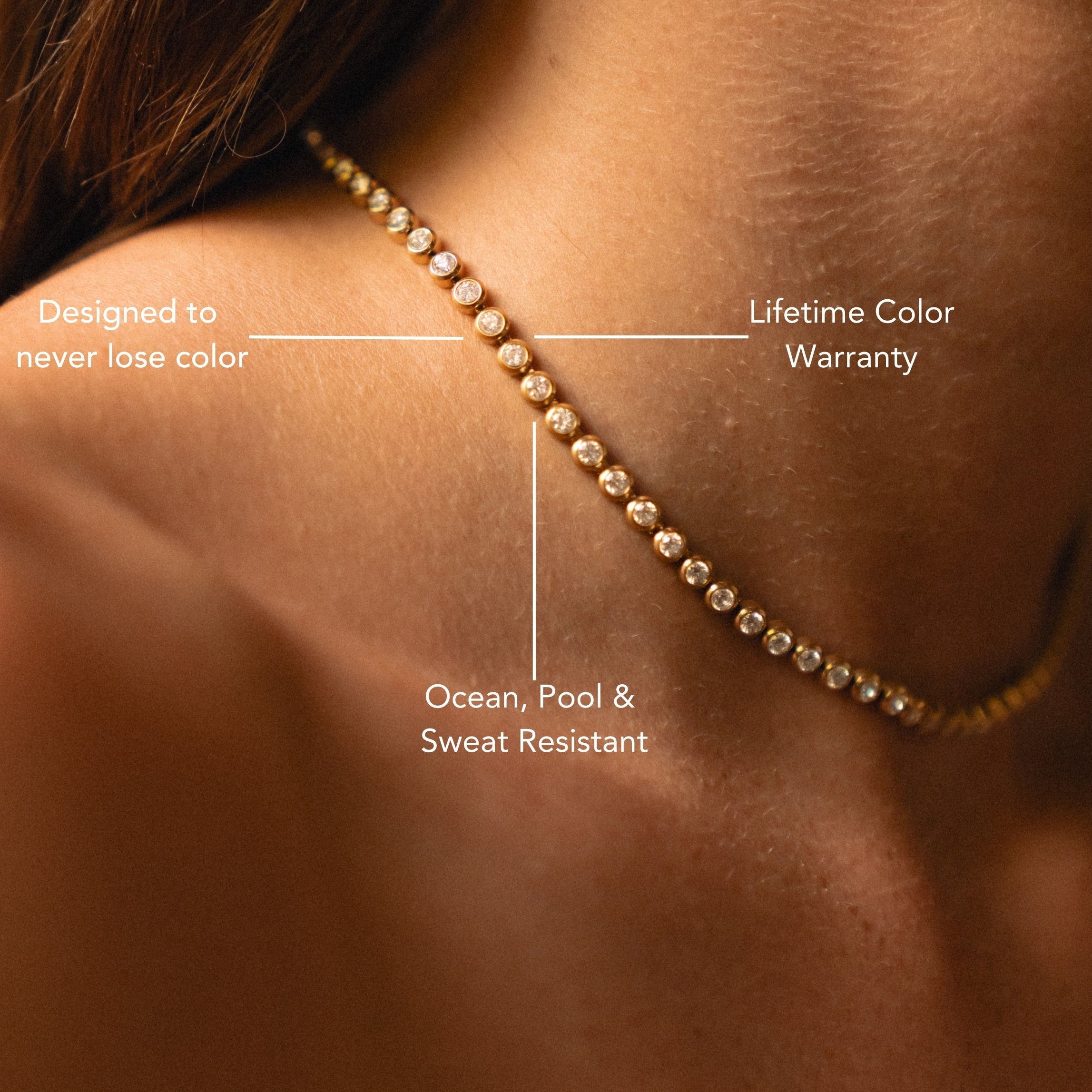 Tennis Choker-Maison Doré