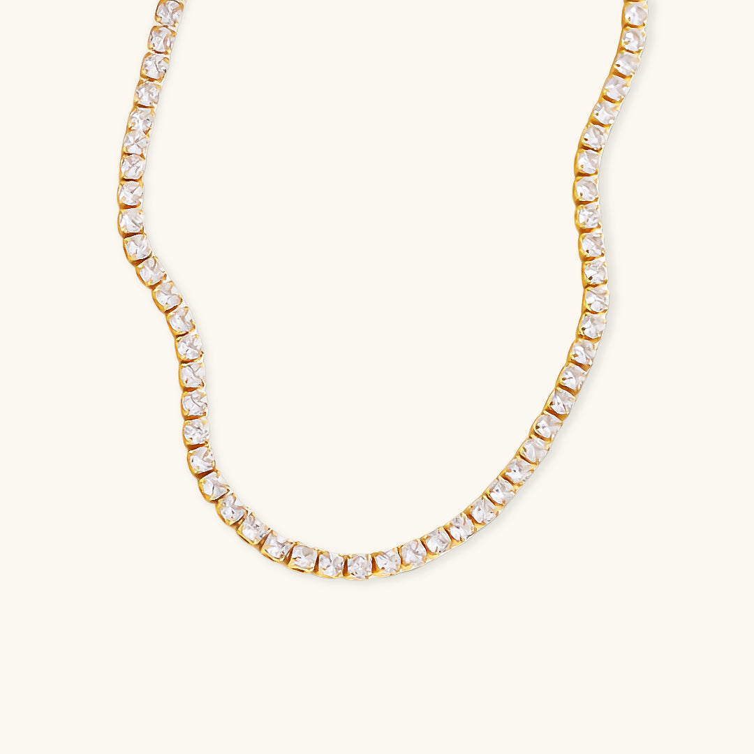 Isolde Diamant Tennis Halskette-Maison Doré