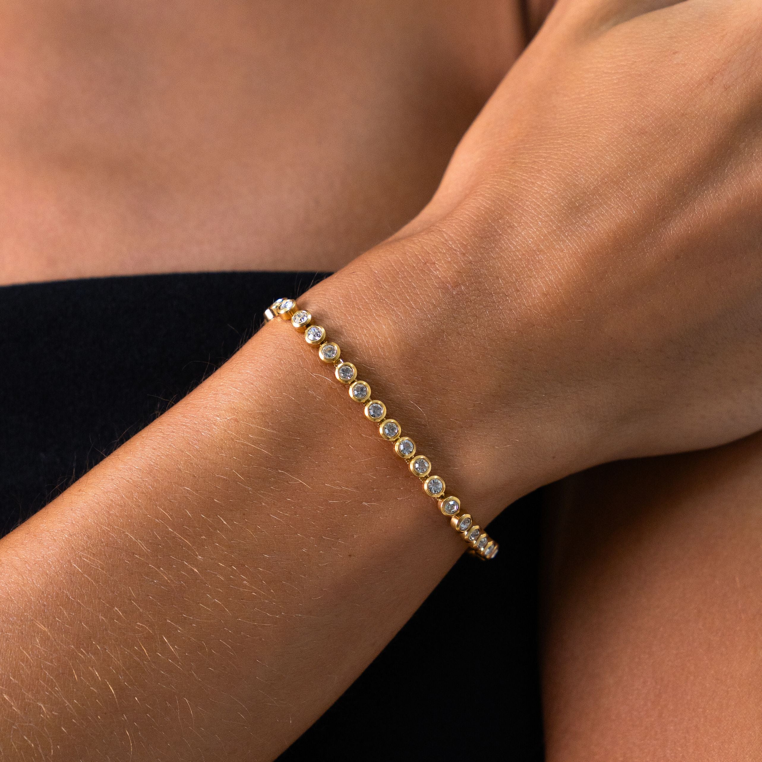 Tennisarmband-Maison Doré