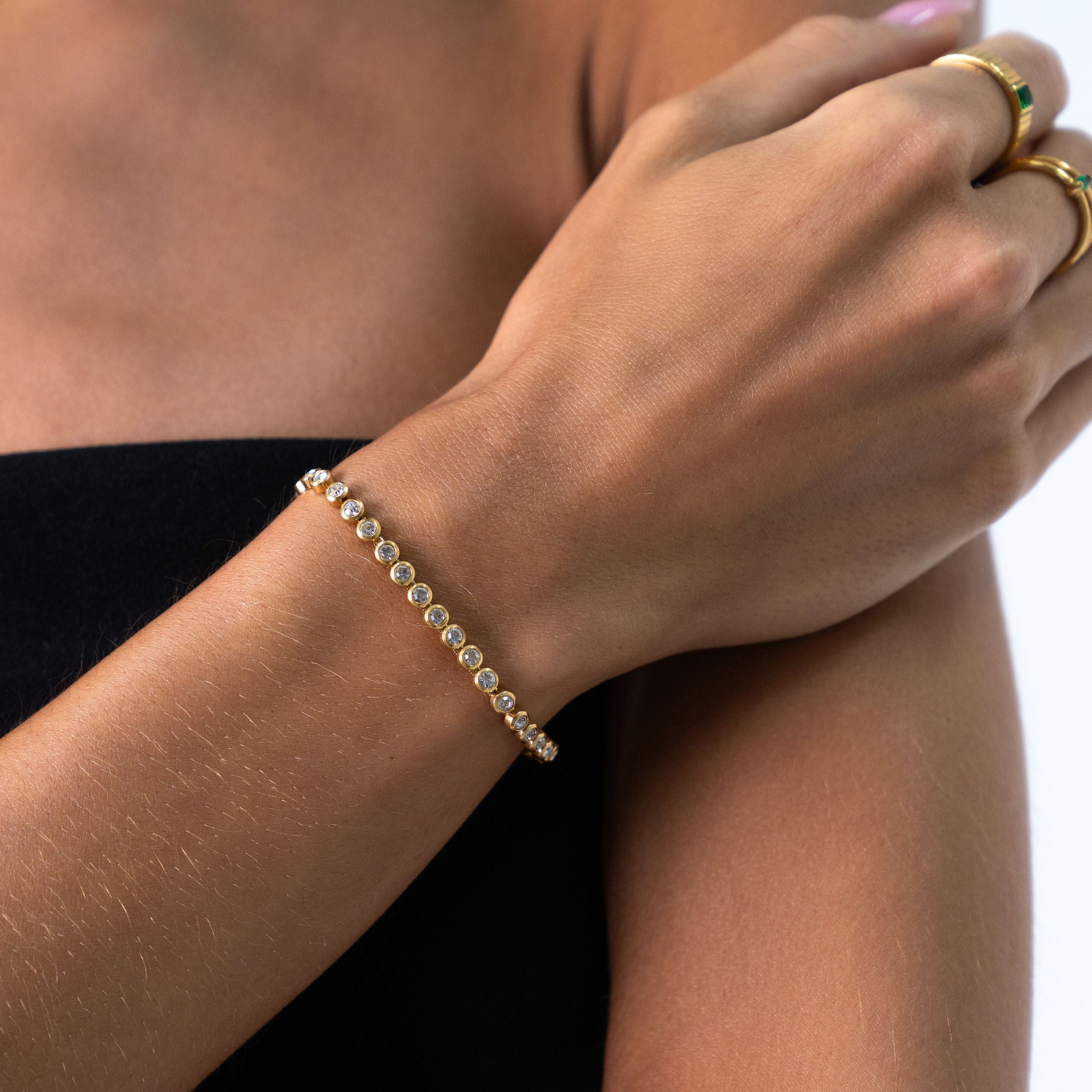 Tennisarmband-Maison Doré