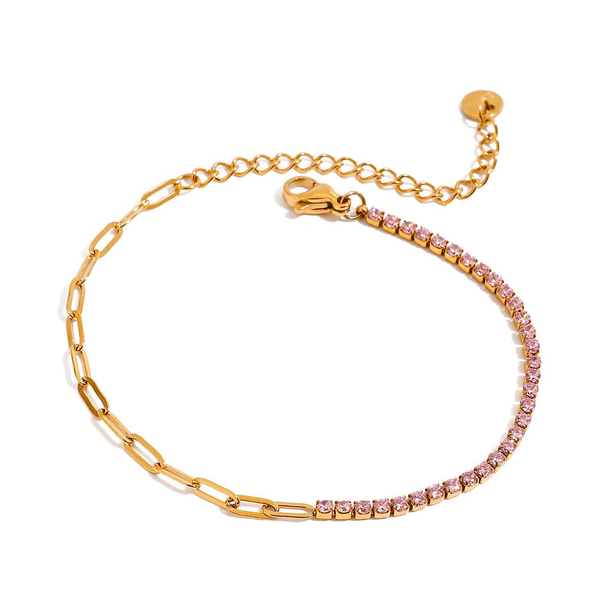 Valen Blush Kettenarmband 18K Gold-Maison Doré