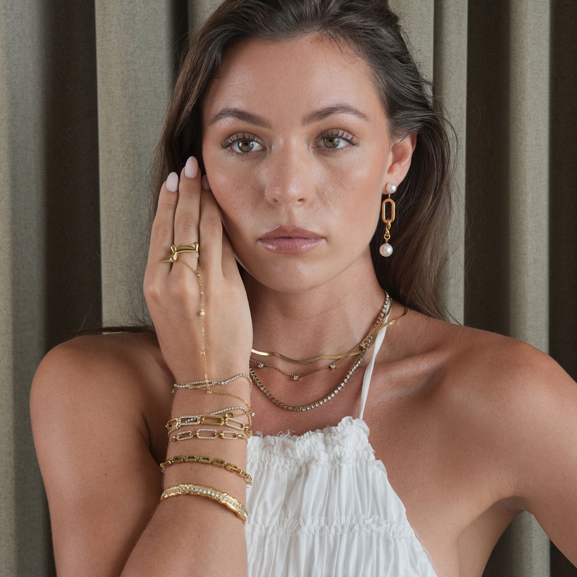 Valenne Armband | 18K Gold-Maison Doré