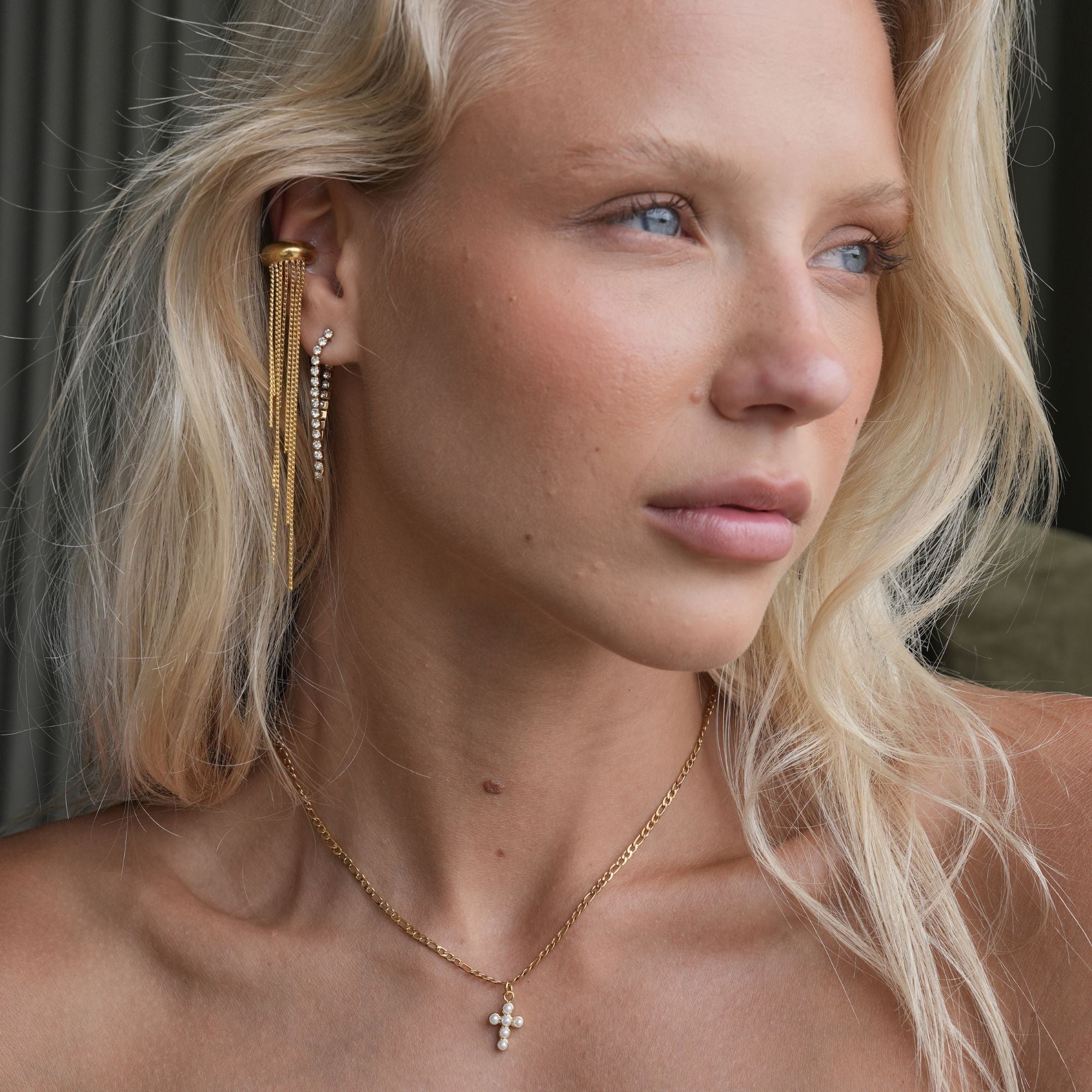 Virelle Anhänger Ohrringe | 18K Gold-Maison Doré