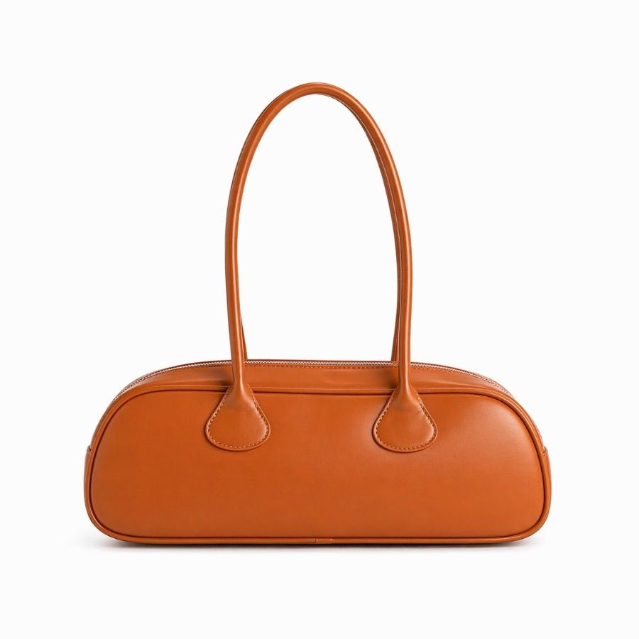Vivienne Barrel Tasche Braun-Maison Doré