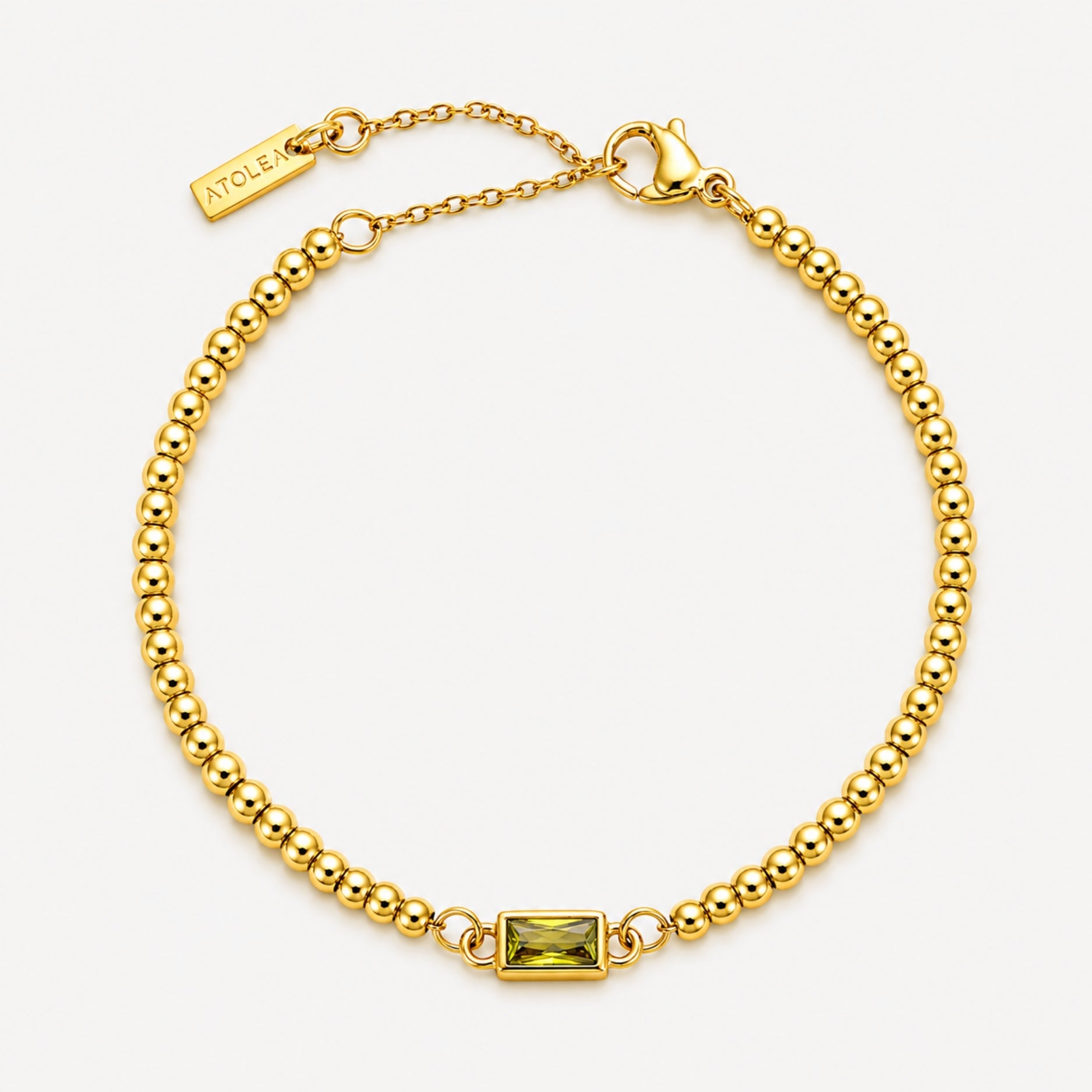 Perlen-Armband mit Geburtsstein