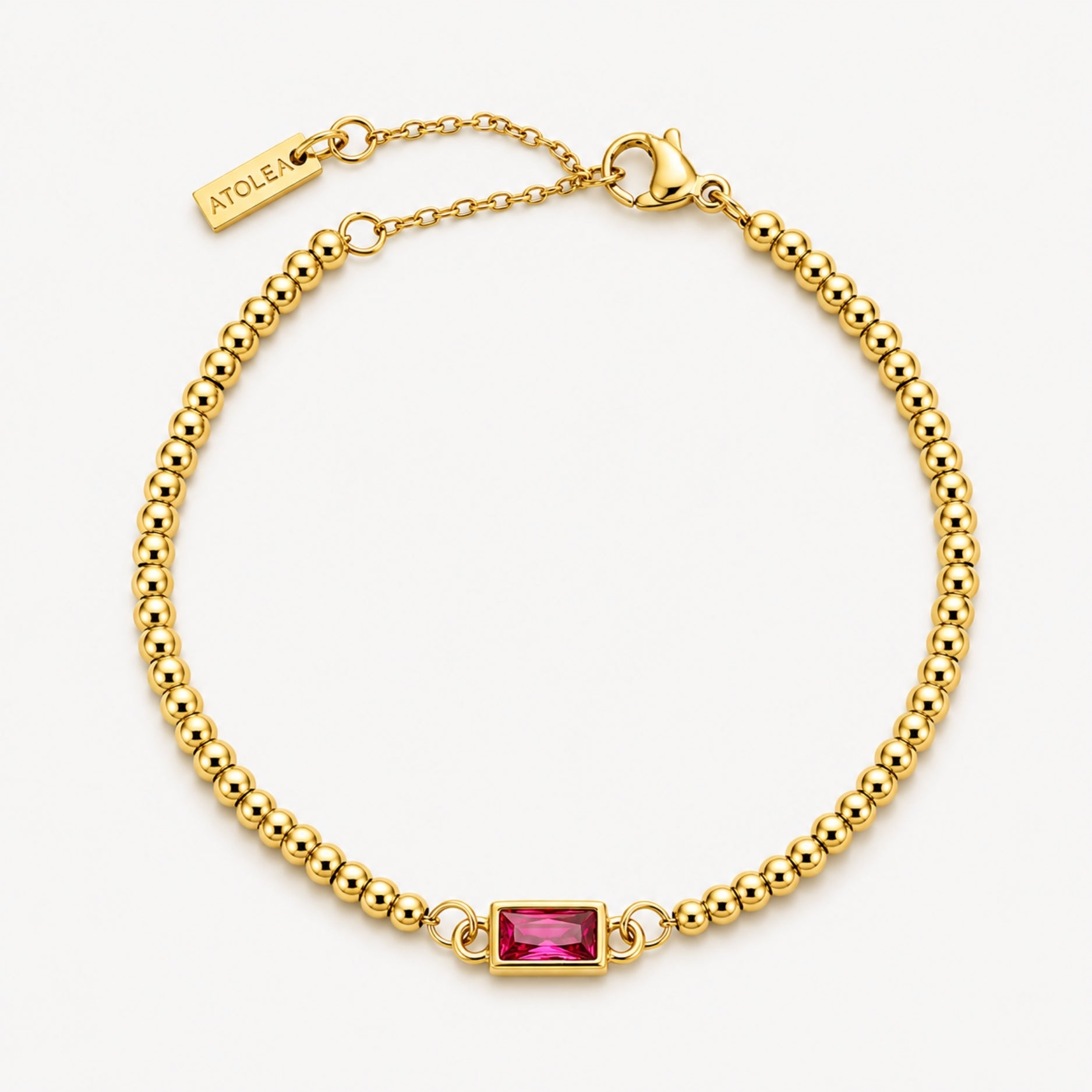 Perlen-Armband mit Geburtsstein