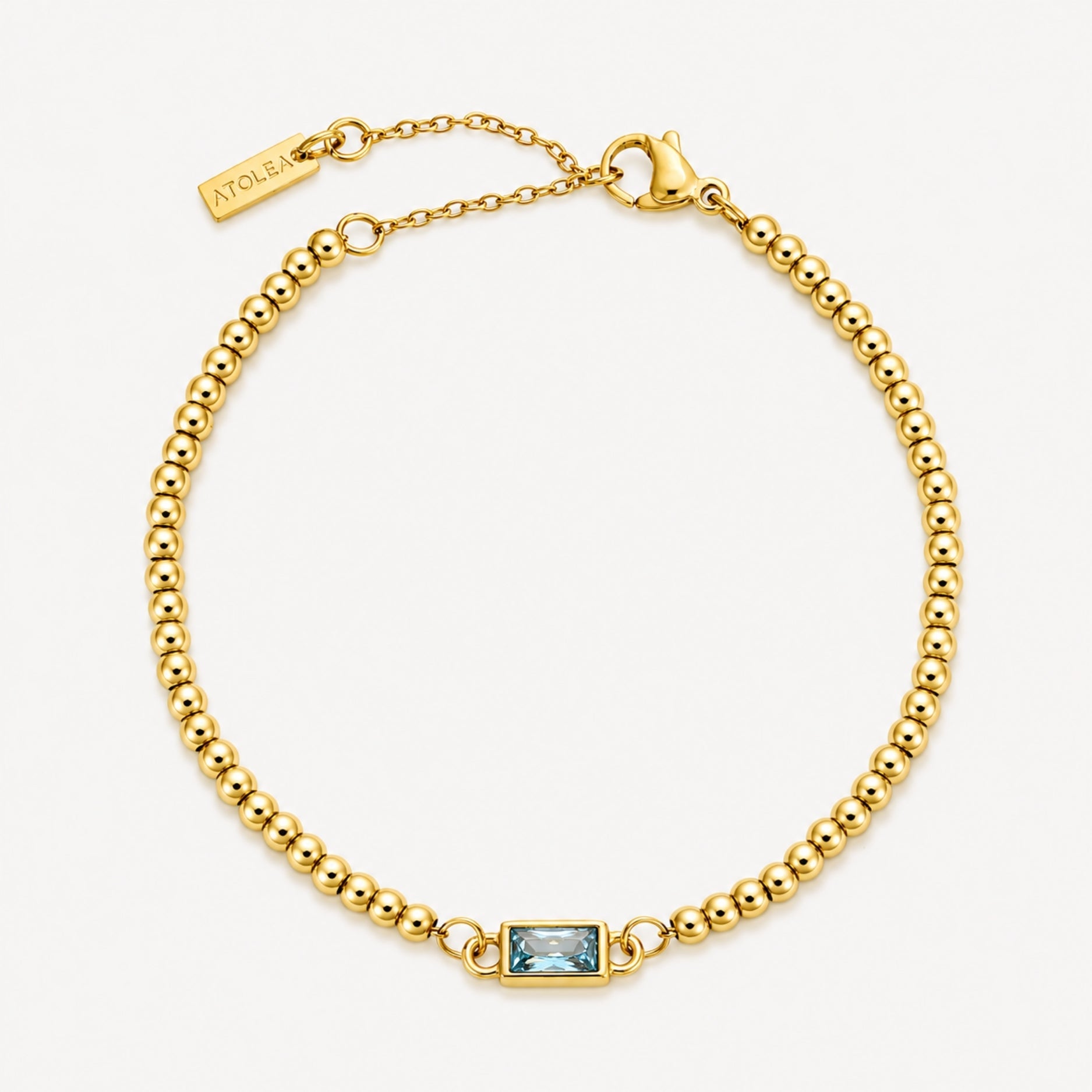 Perlen-Armband mit Geburtsstein