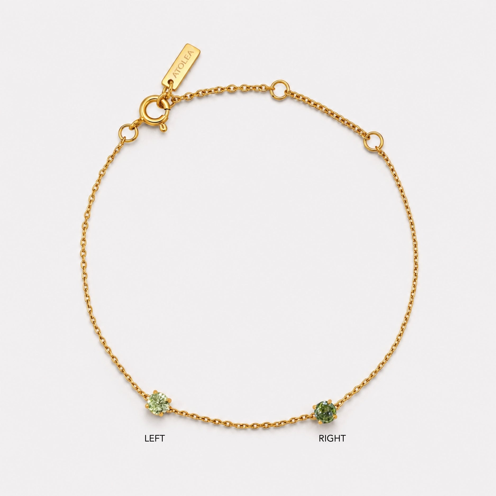 Personalisierbares Geburtsstein-Armband