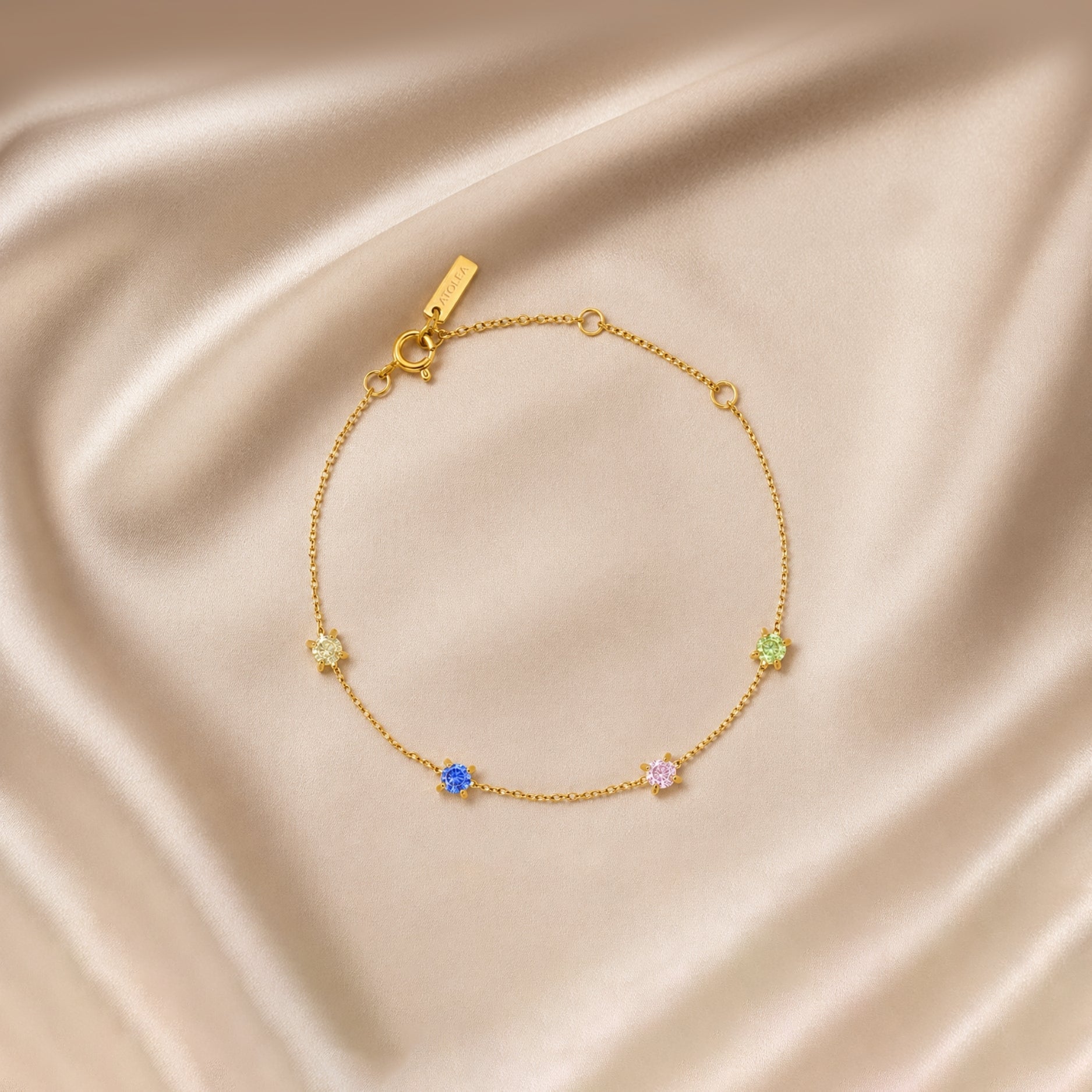 Personalisierbares Geburtsstein-Armband