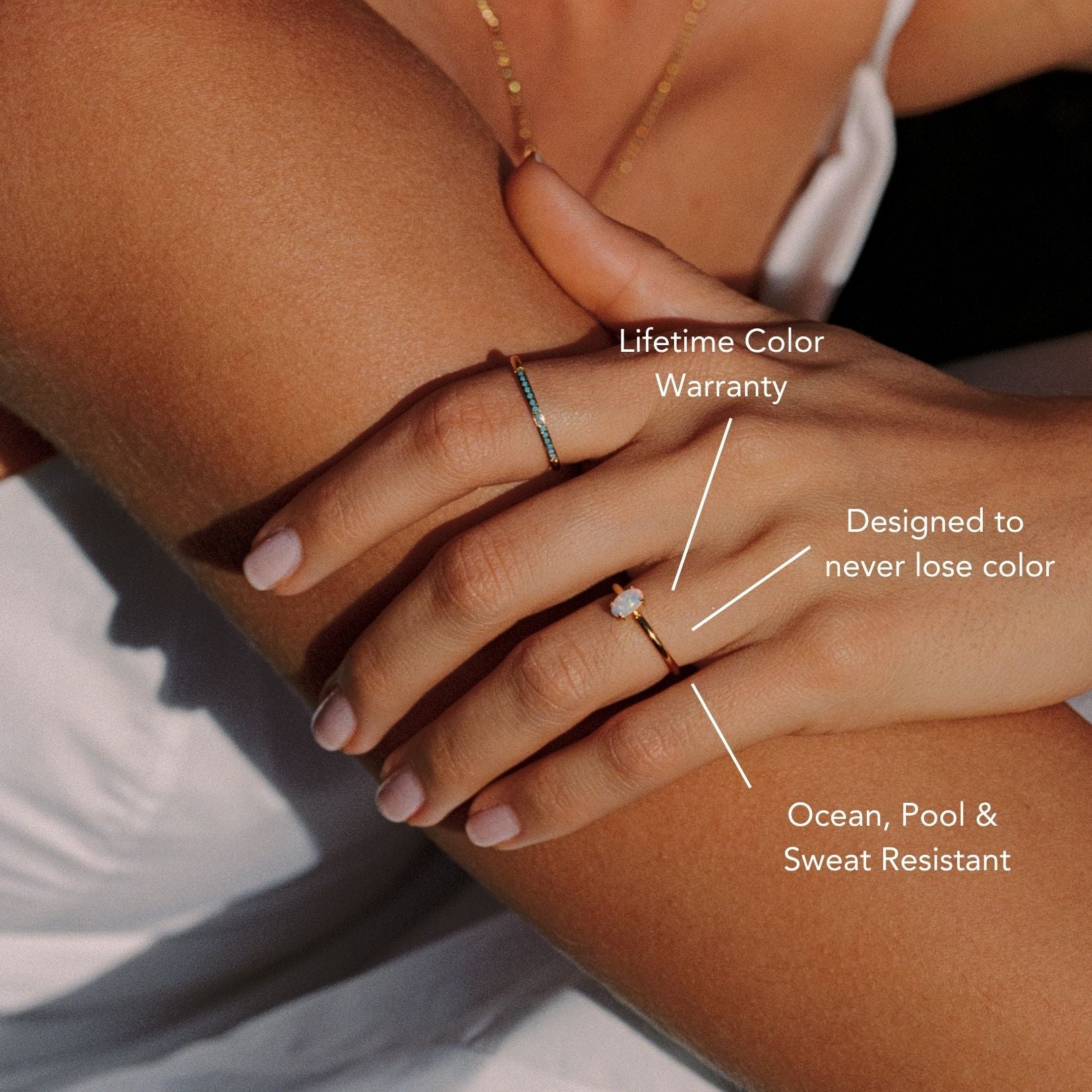 Ovaler Opalring