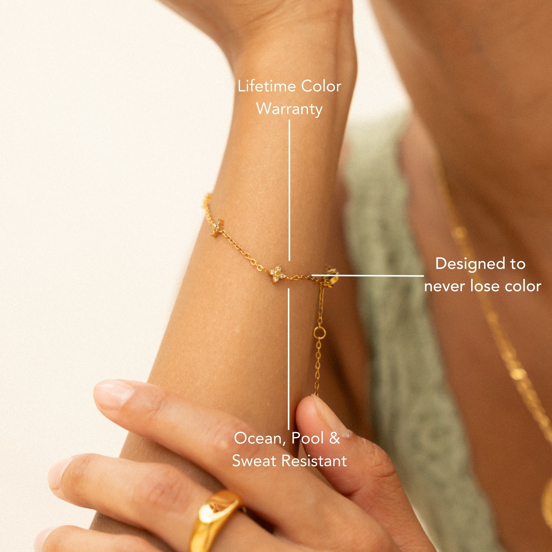 Quatrefoil-Armband