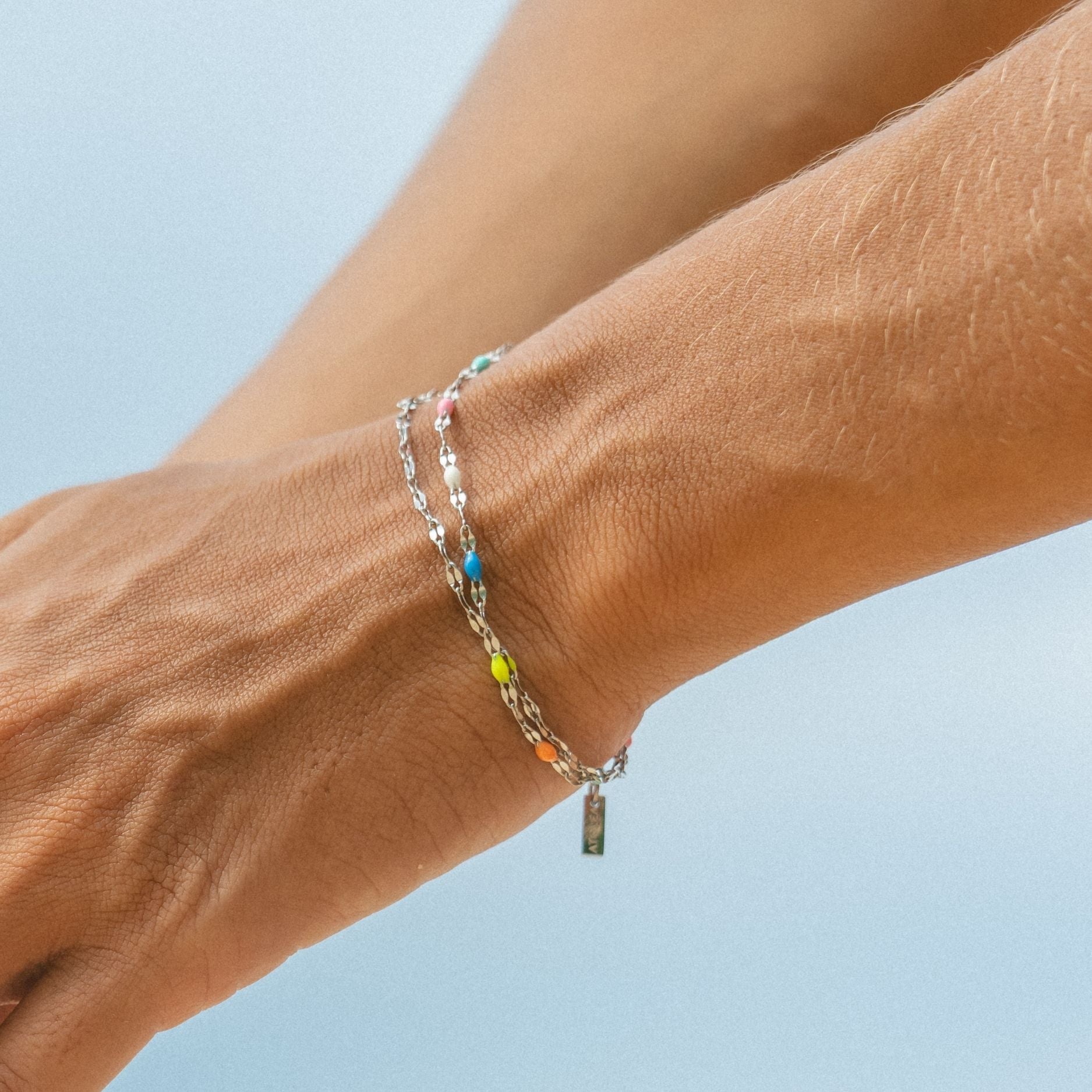 Regenbogen Zarte Armband